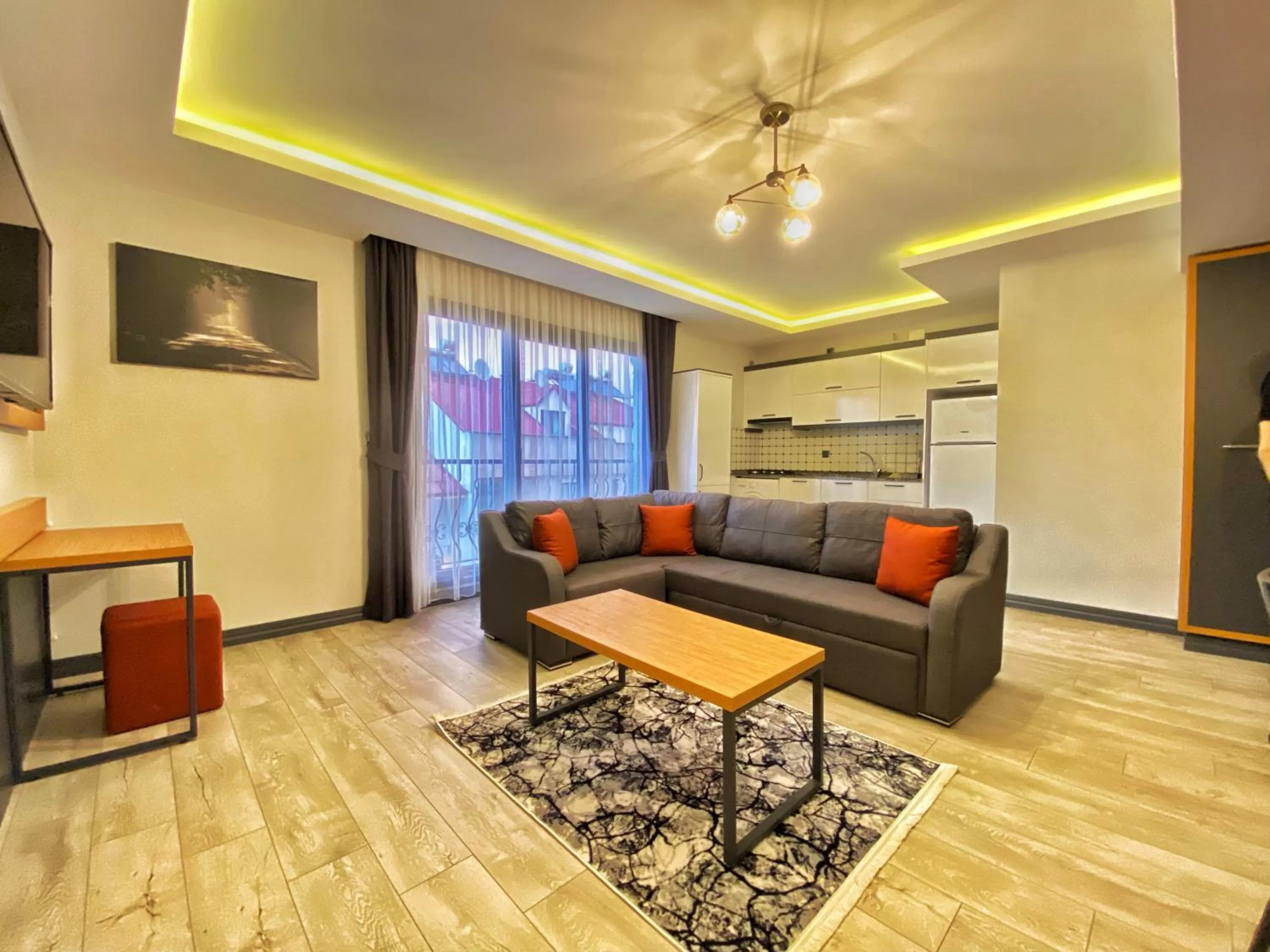 Living room, Seating Area in My House Suite