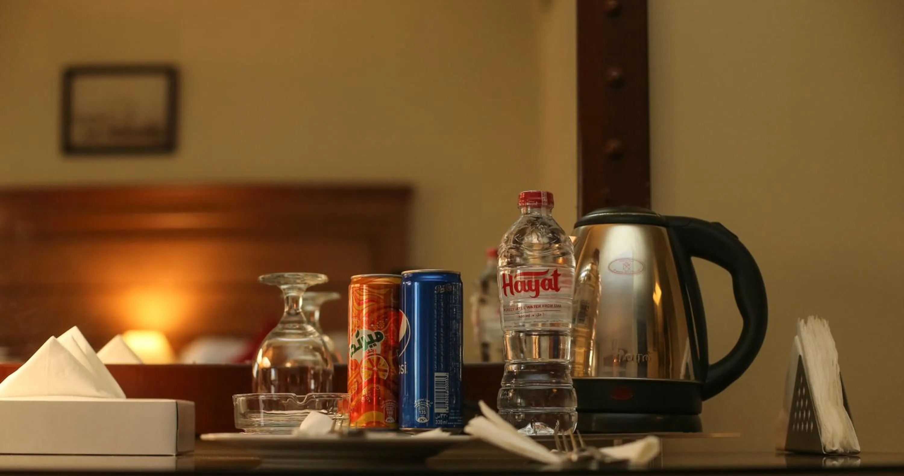 Drinks in Horizon Shahrazad Hotel