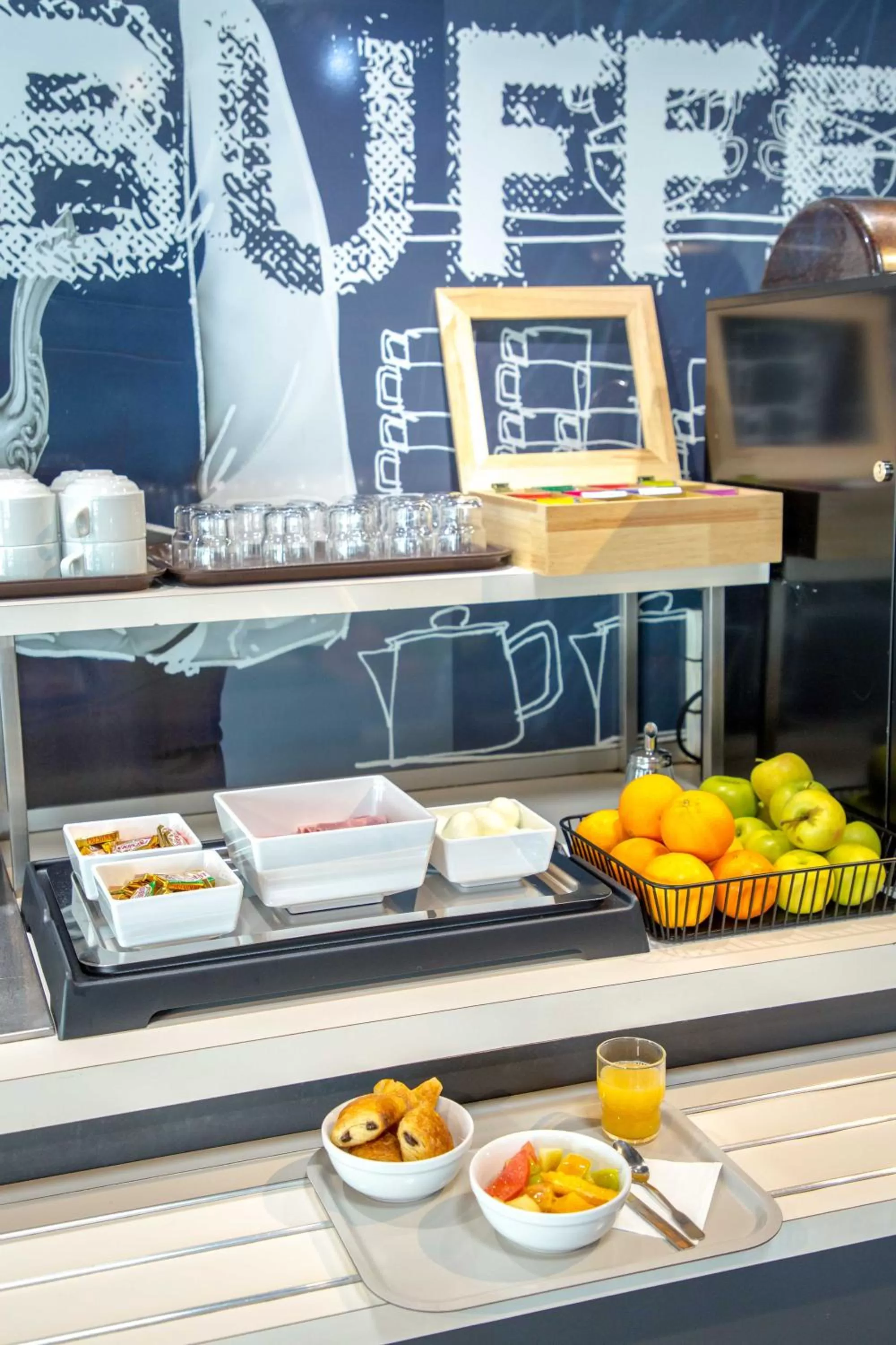 Breakfast in ibis budget Aubagne Paluds Agora