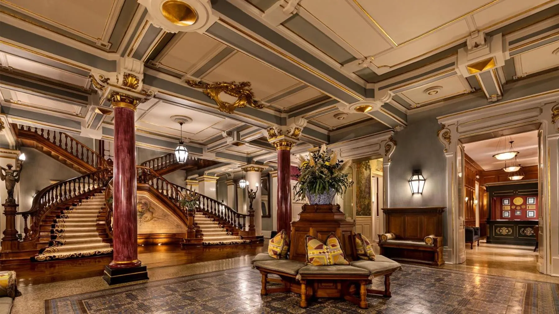 Lobby or reception in Vidago Palace