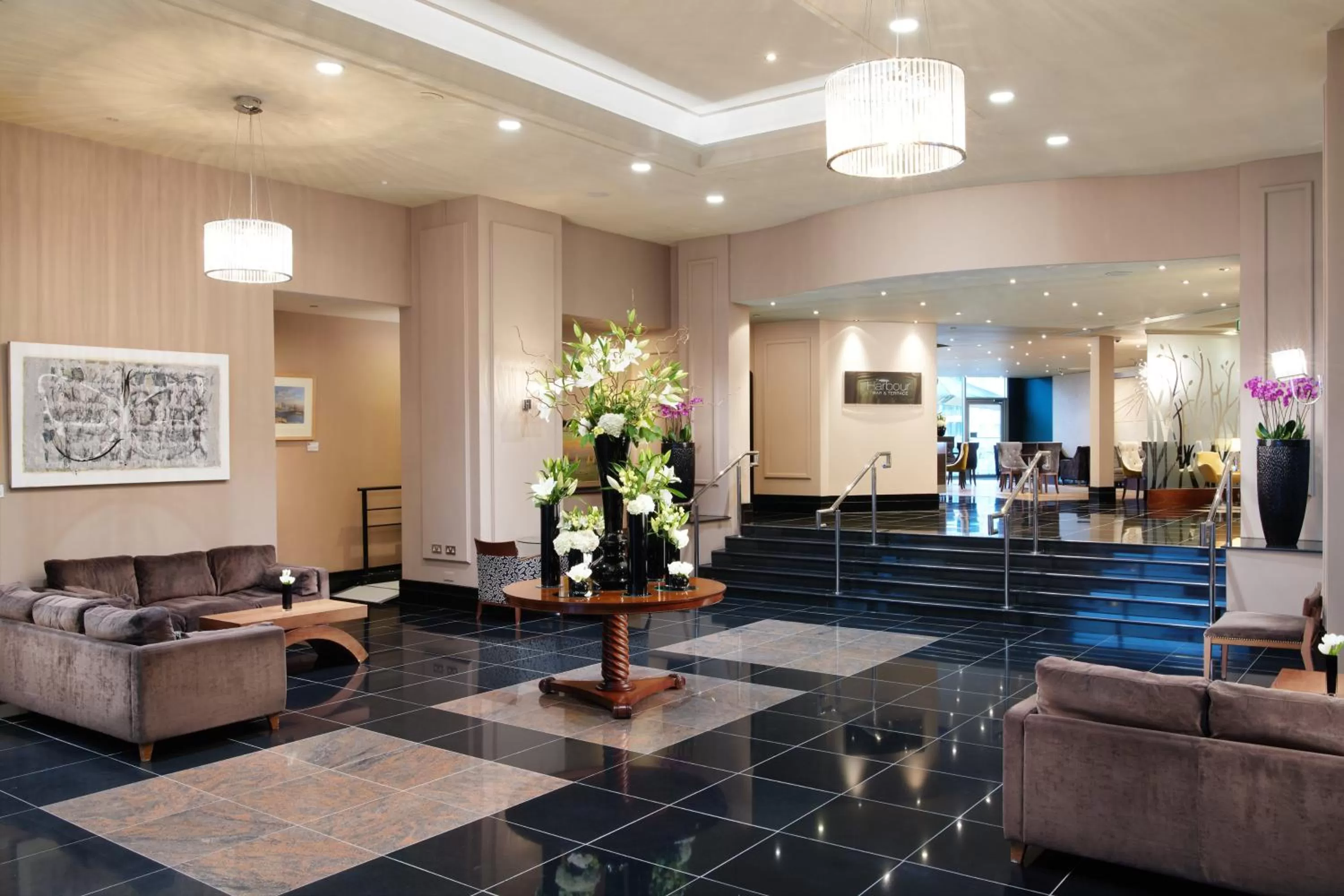 Lobby or reception in The Chelsea Harbour Hotel and Spa