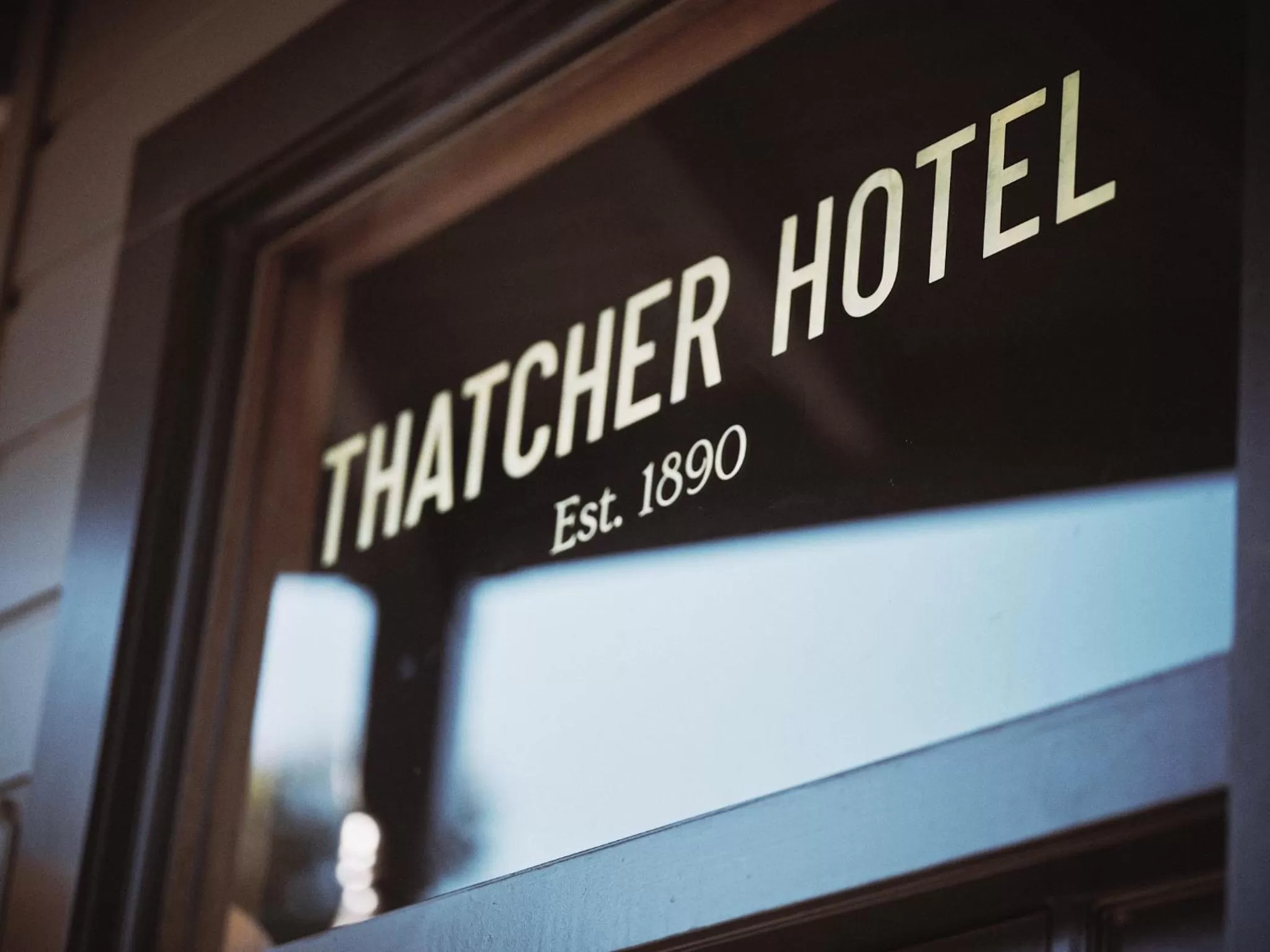 Property building in Thatcher Hotel
