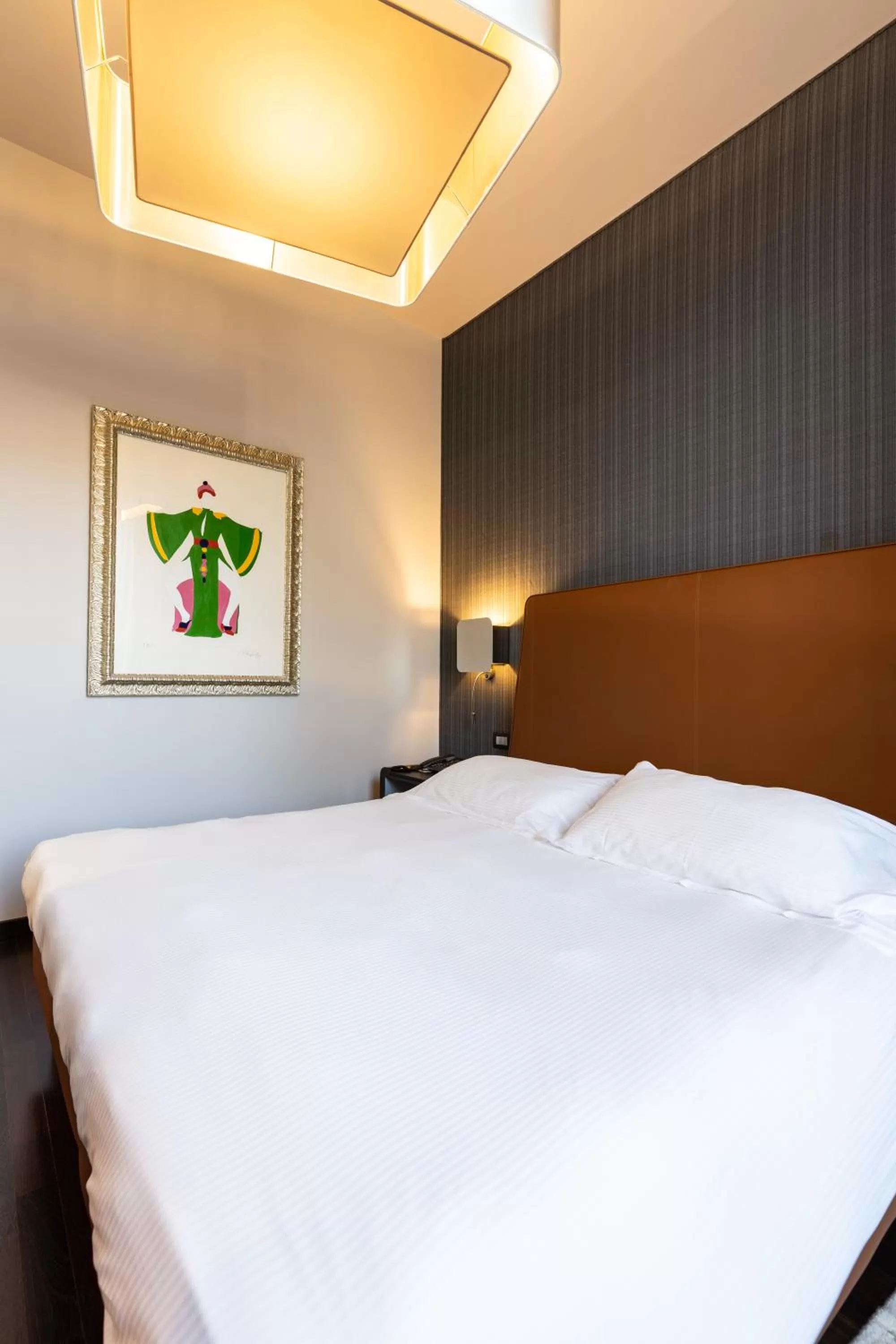 Bedroom, Bed in Hotel Moderno