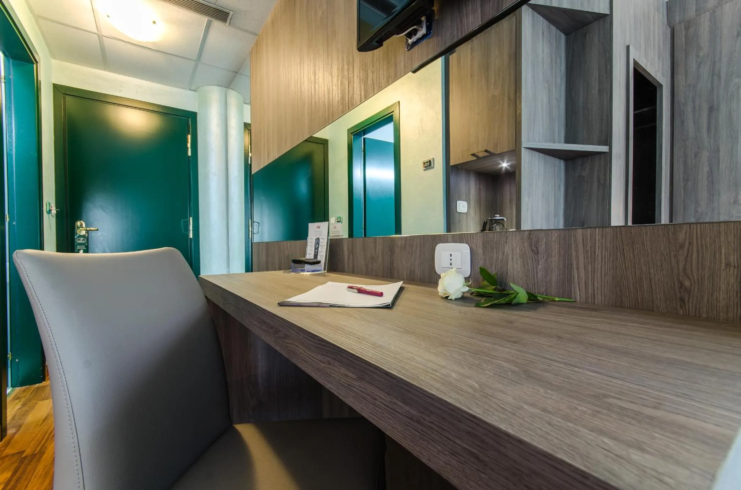 Decorative detail in Hotel Santacroce Meeting