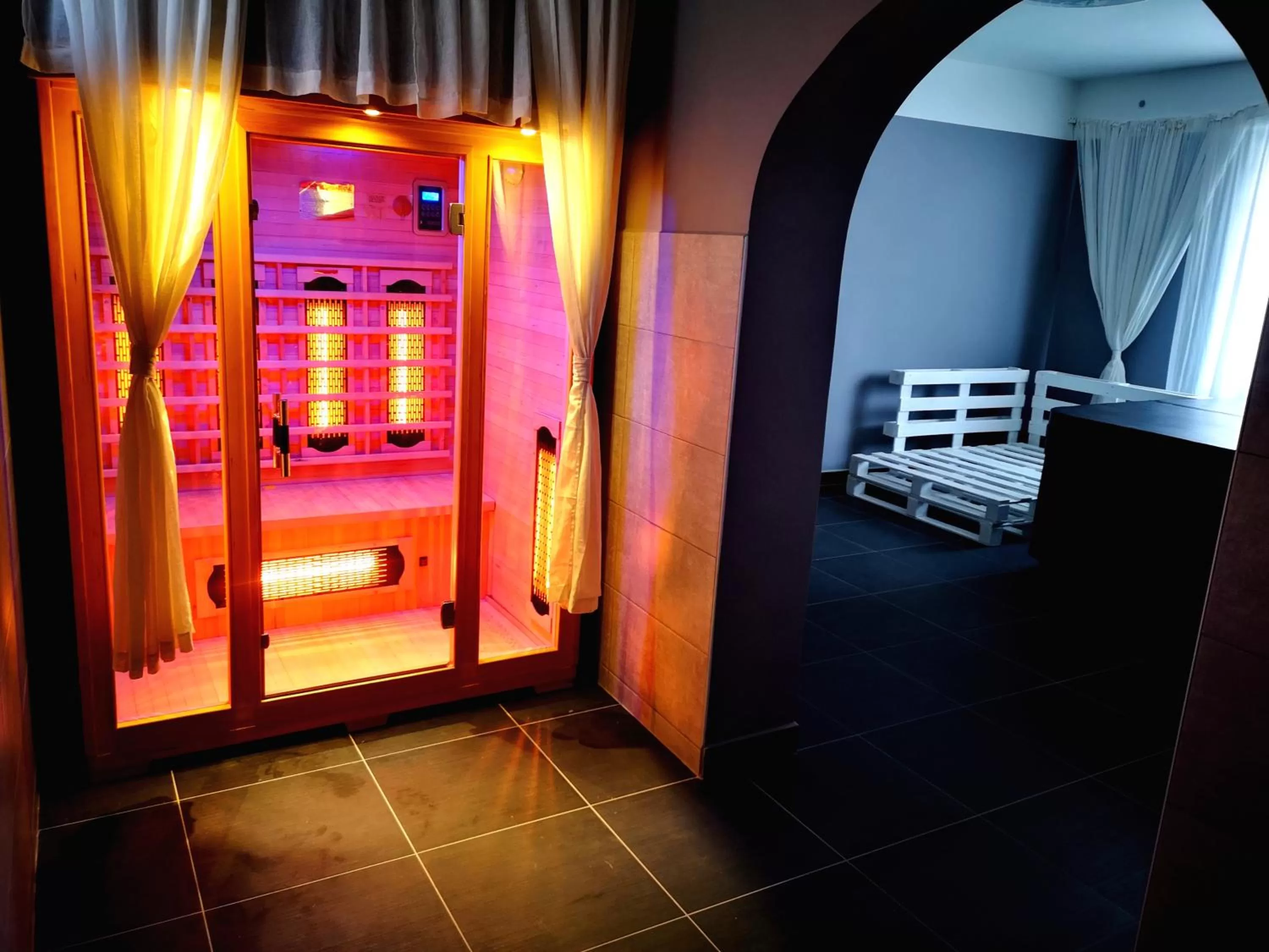 Sauna in Zöld Sziget Wellness