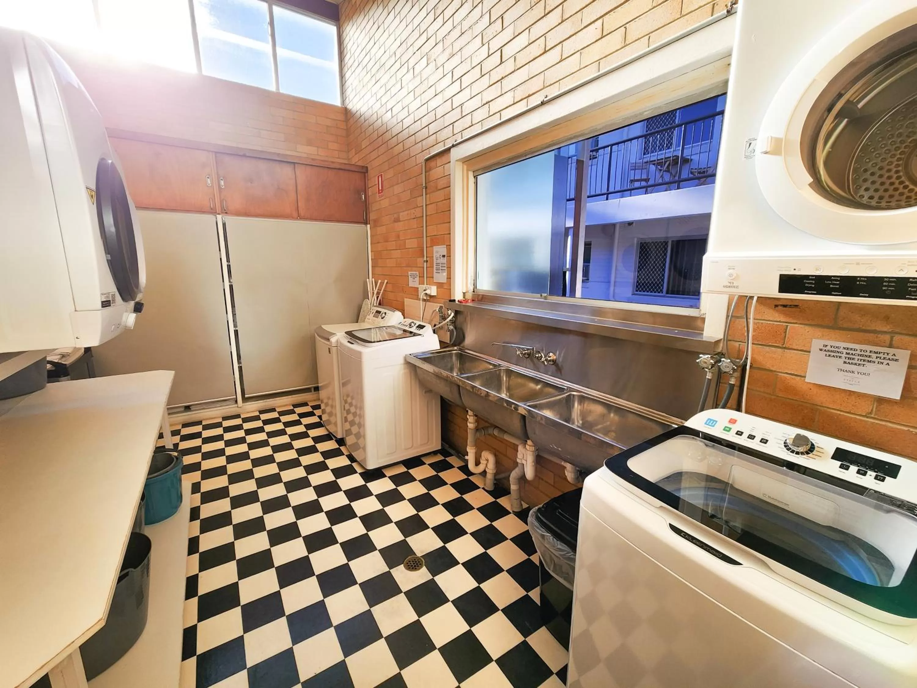 laundry in The Stella