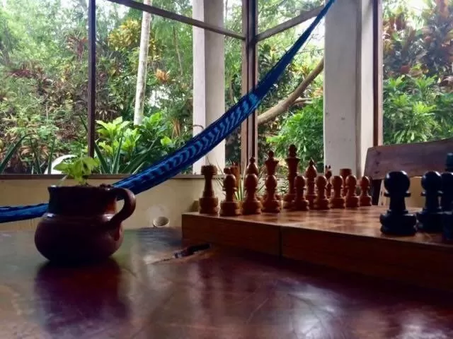 Communal lounge/ TV room in Villas Ecotucan