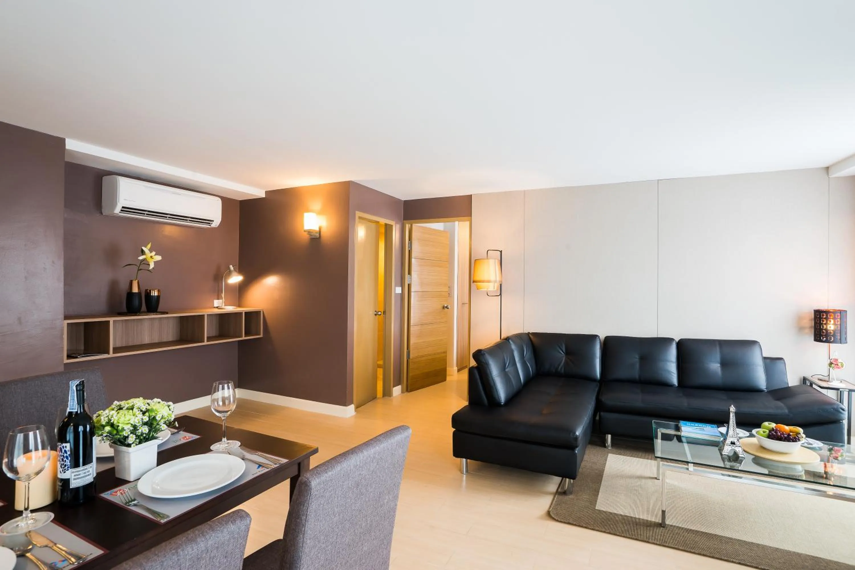 Living room in Beyond Suite