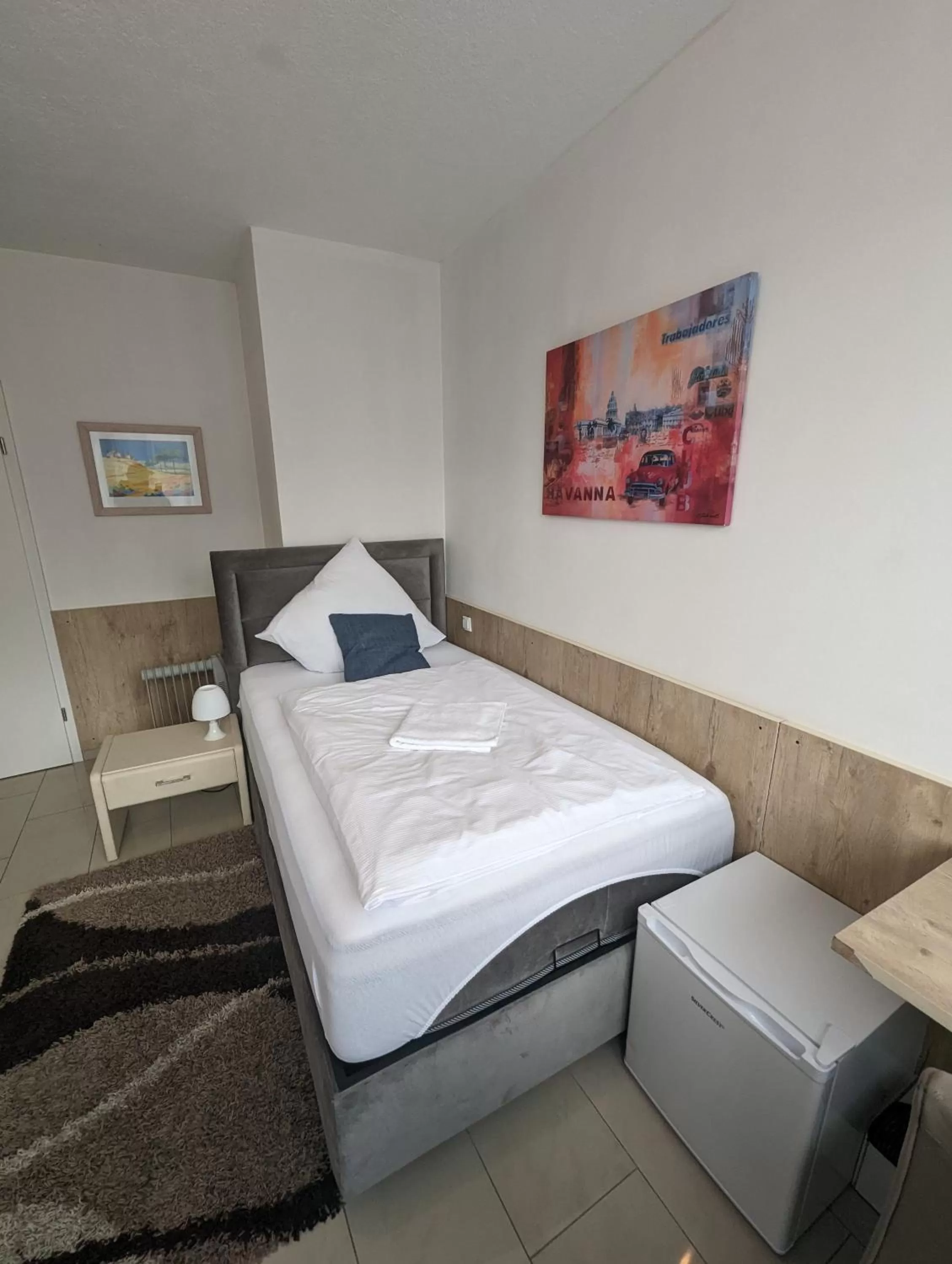 Bed in Hotel Eiserner Anton