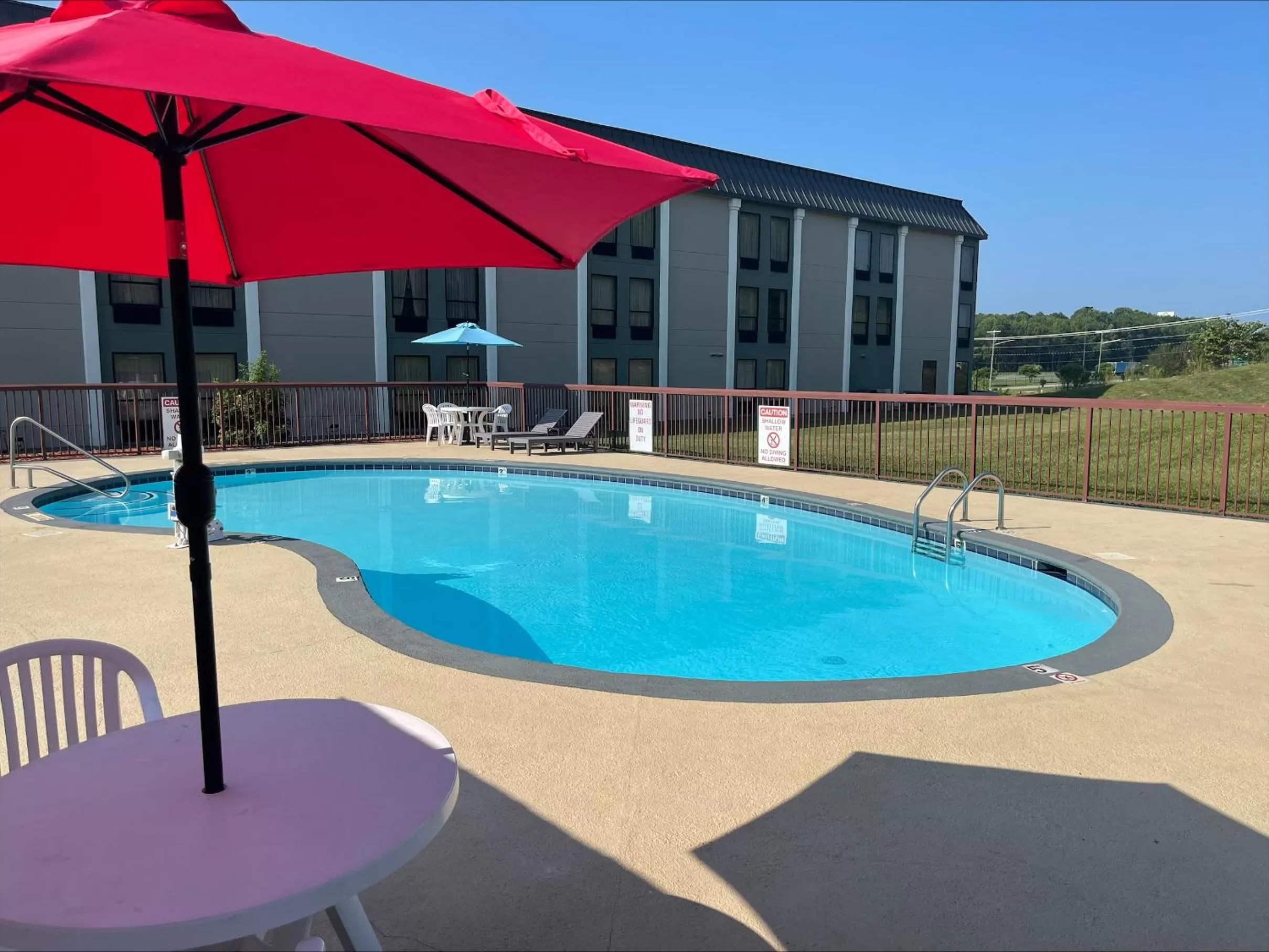 Pool view in Quality Inn & Suites Lexington South