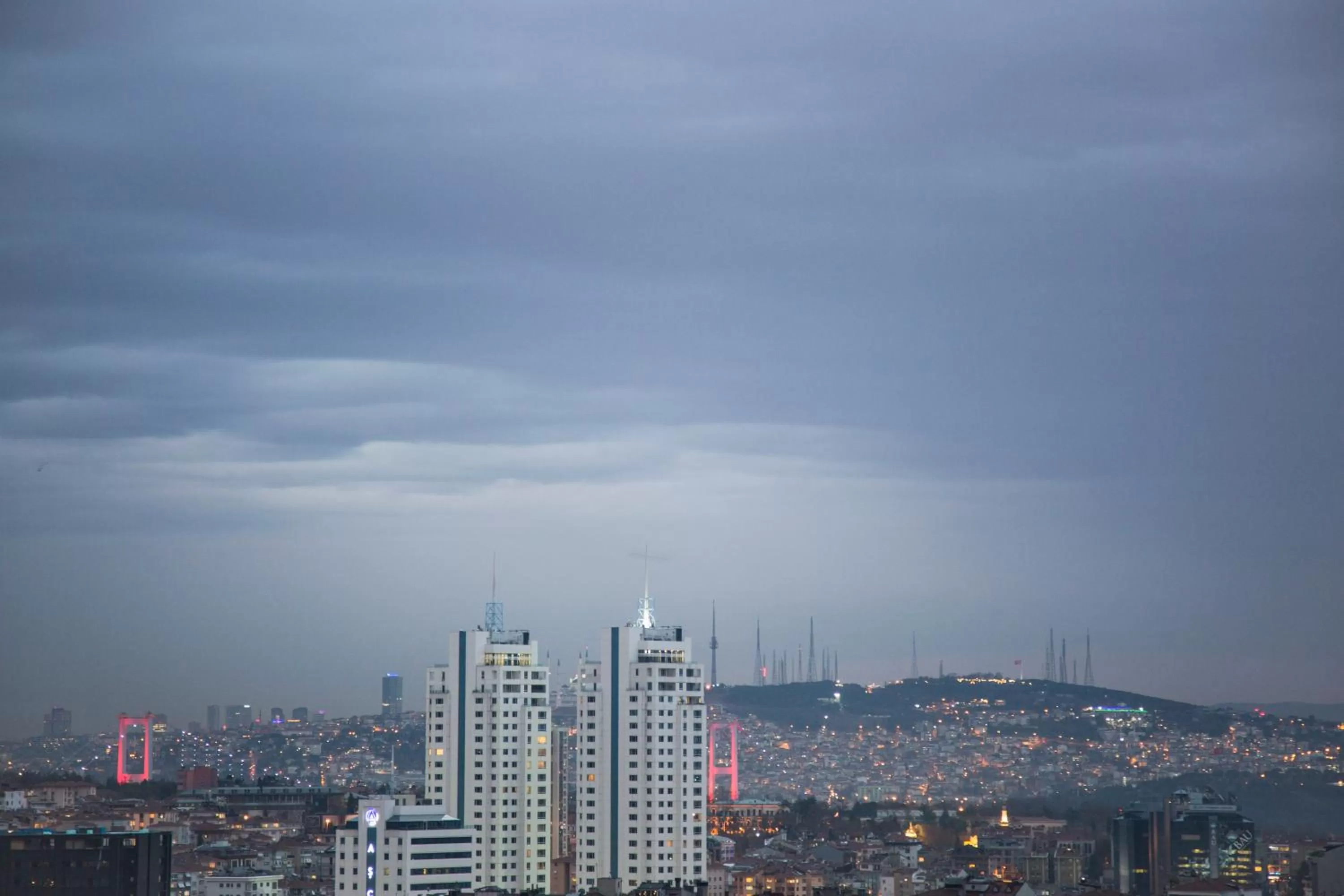 City view in Büke Hotel Şişli