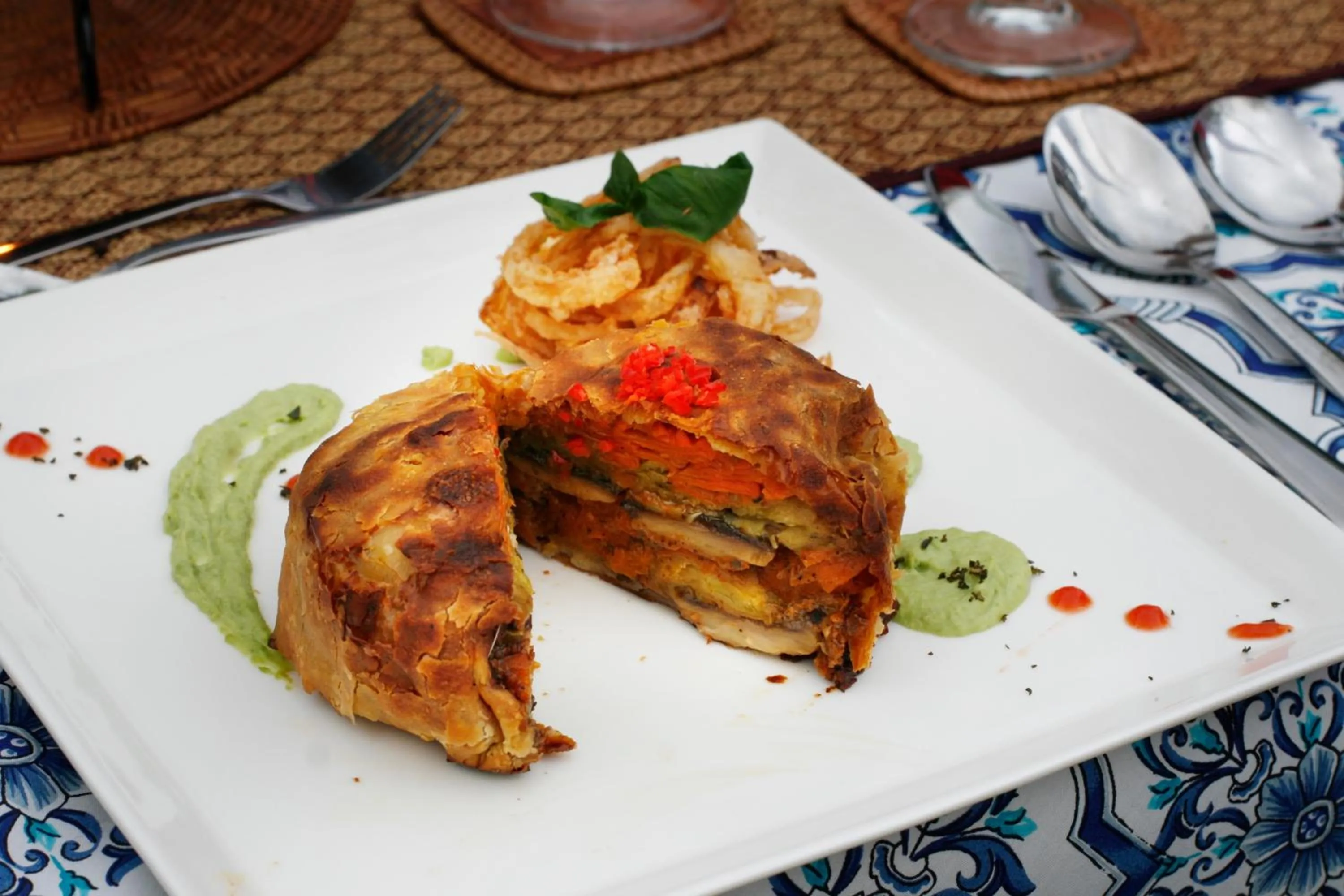 Food and drinks in BeingSattvaa Luxury Ubud