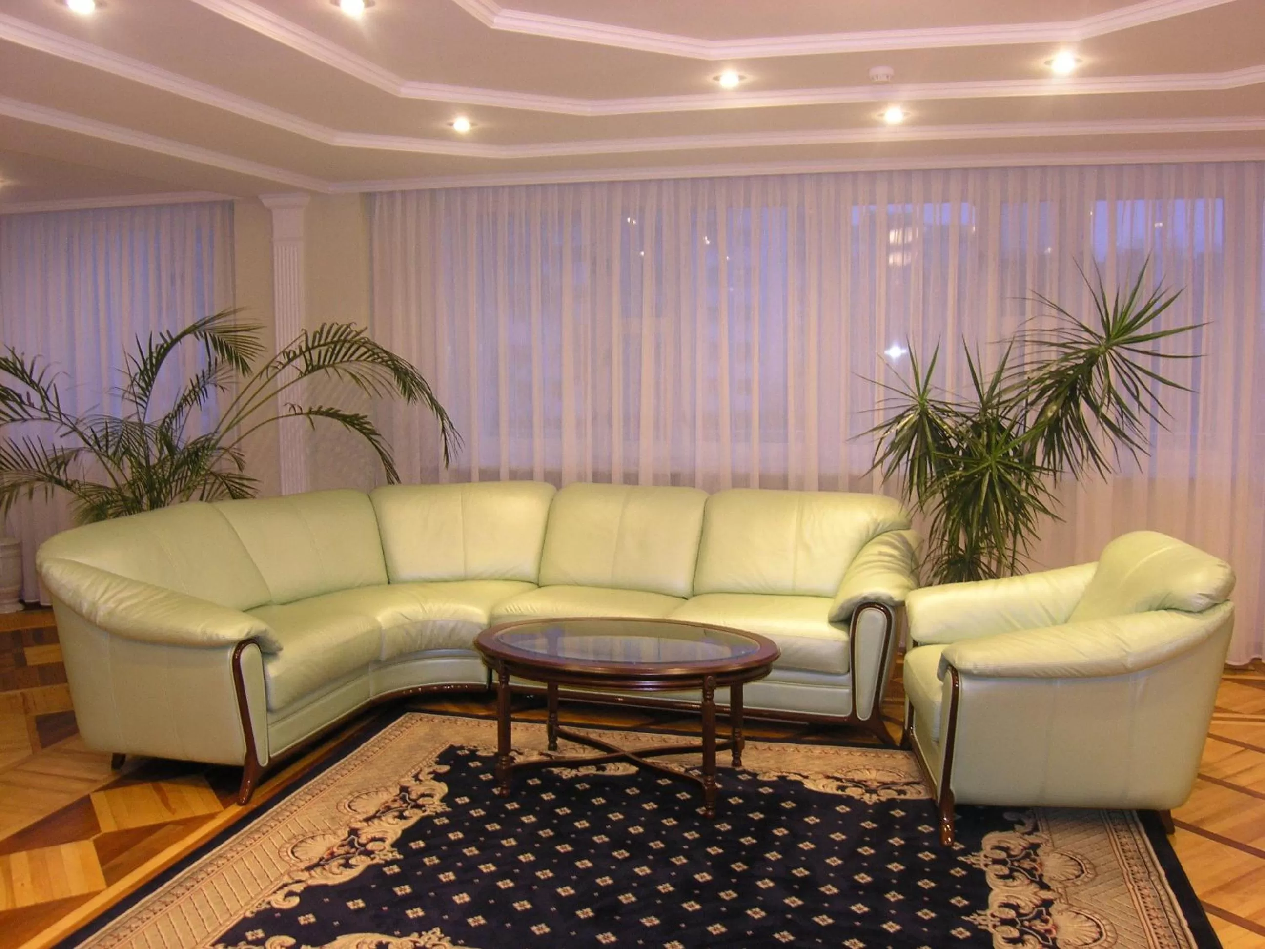 Lobby or reception in Dnipro Hotel