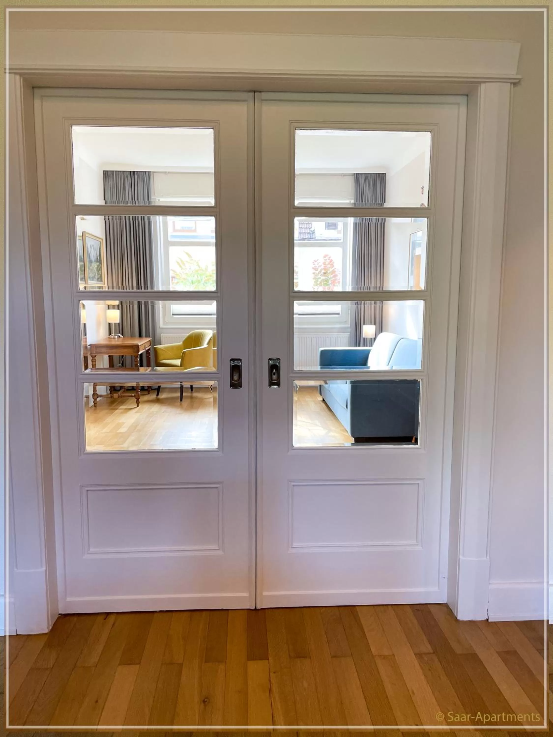 Living room in Saar-Apartments