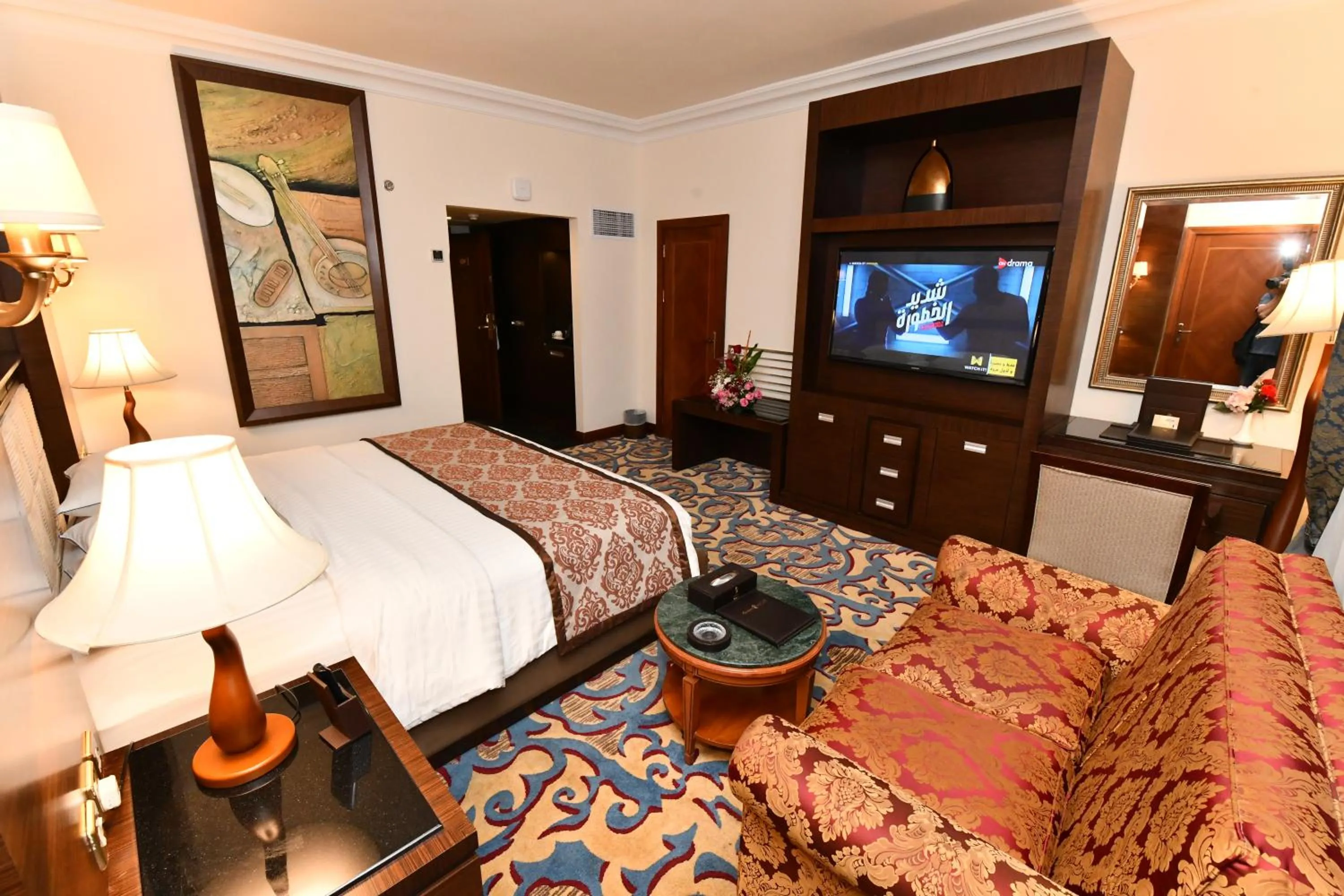Bed in Casablanca Hotel Jeddah