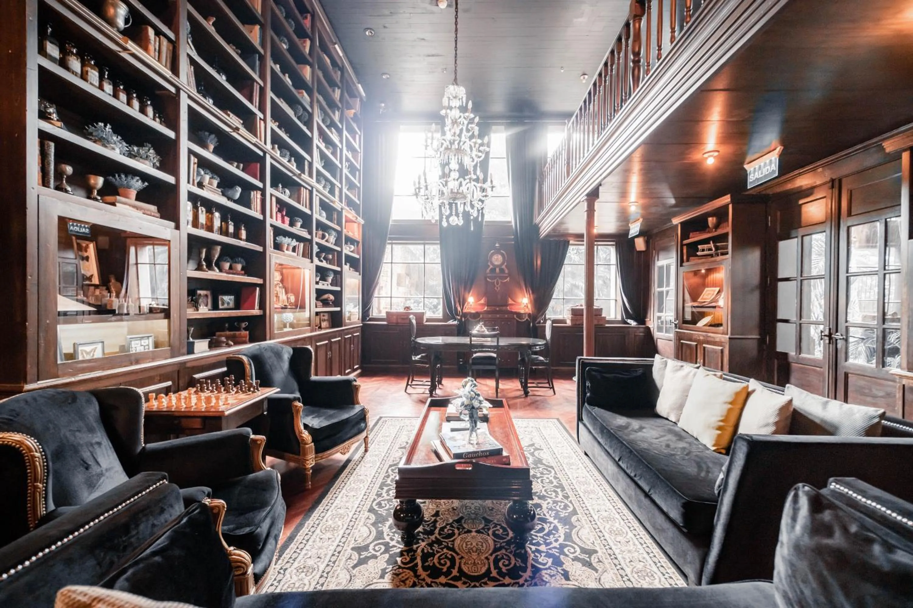 Library in Factoria Hotel