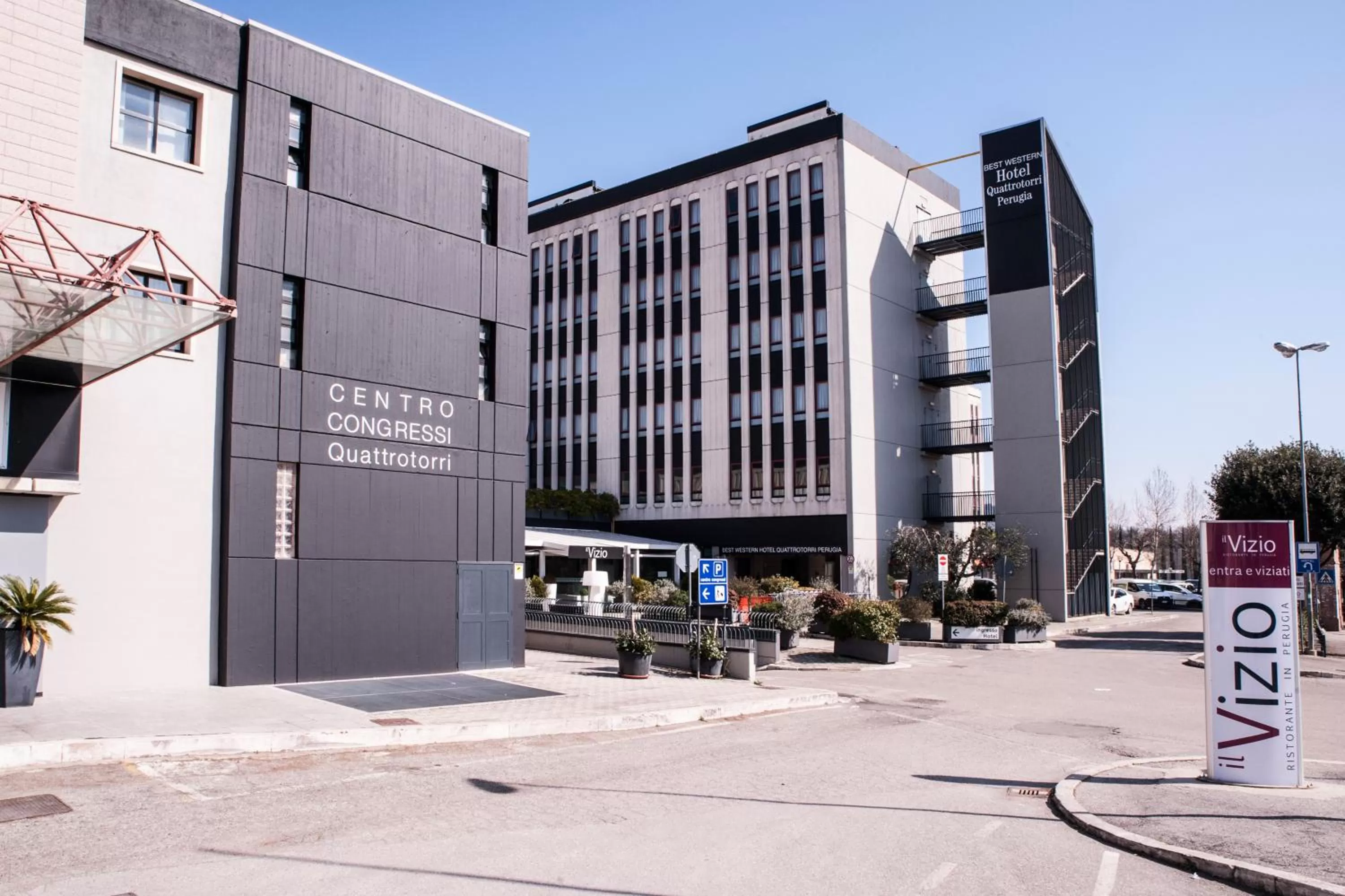 Property building in Best Western Hotel Quattrotorri