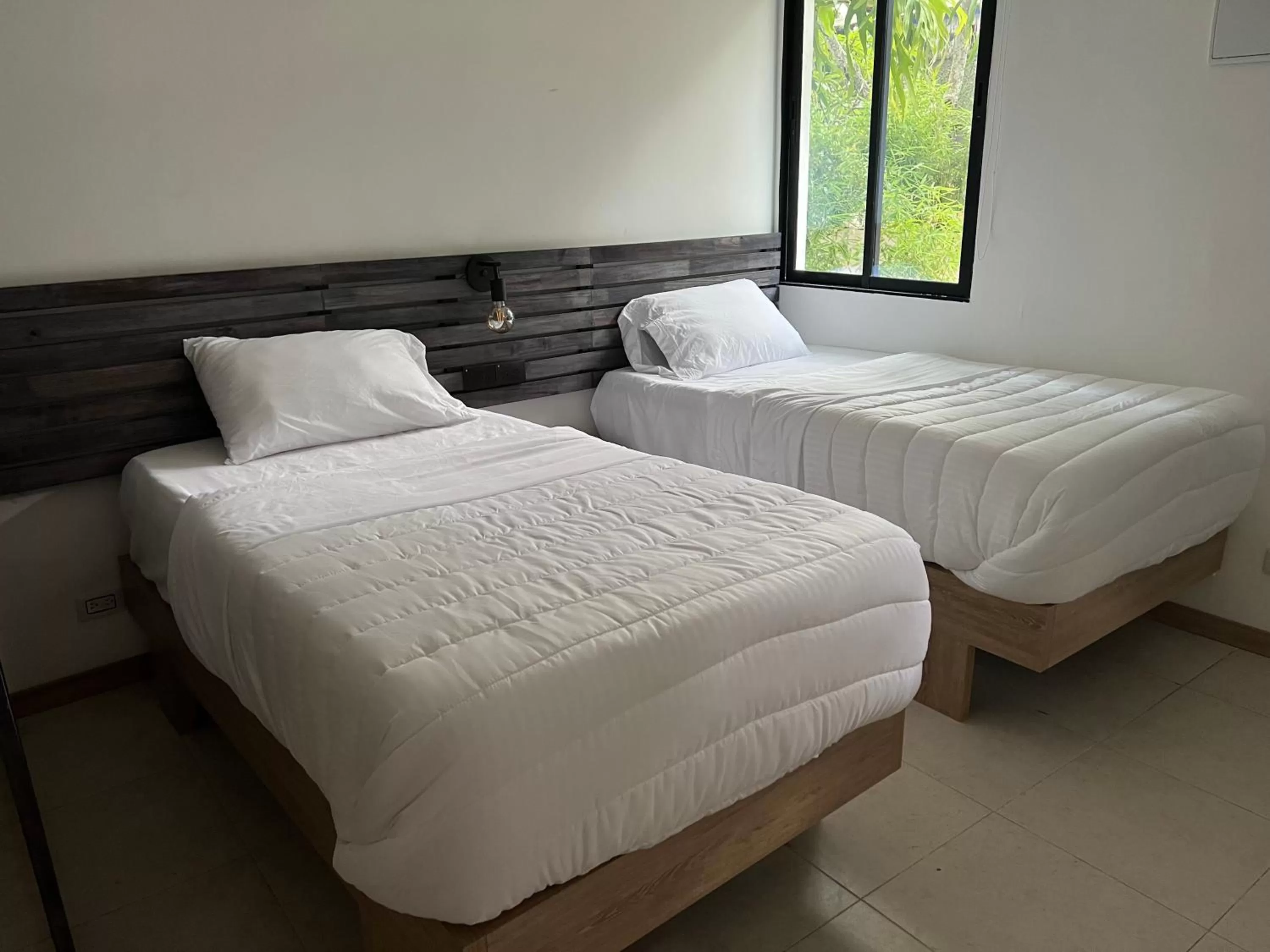 Bed in HOTEL 9.5 SAN FERNANDO