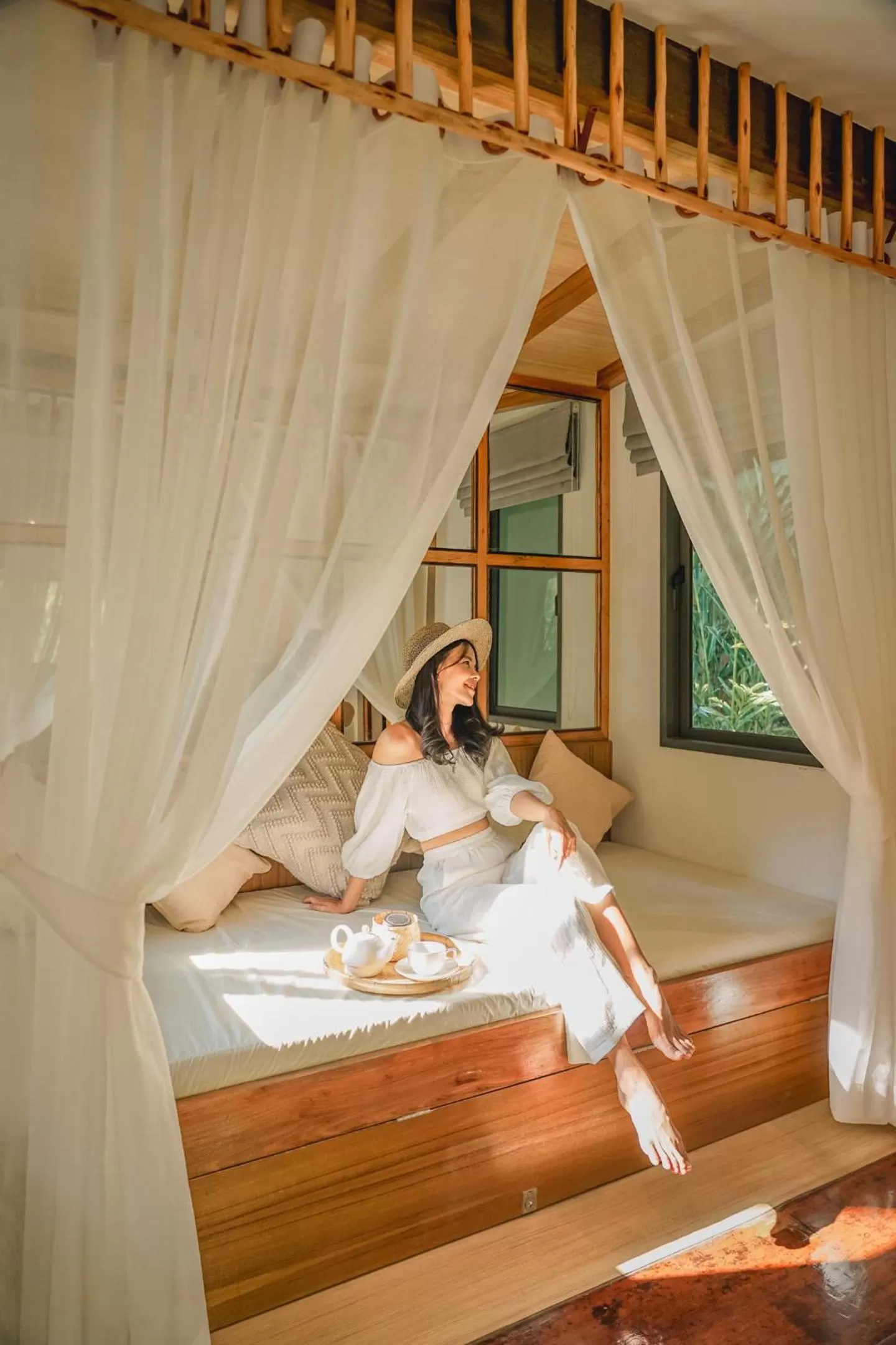 Seating area, Bed in The Spa Koh Chang Resort