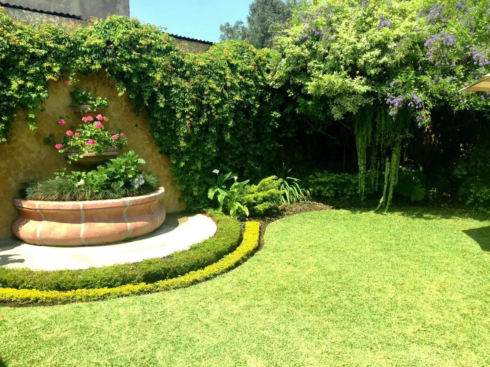 Garden in Hostal Villa Toscana