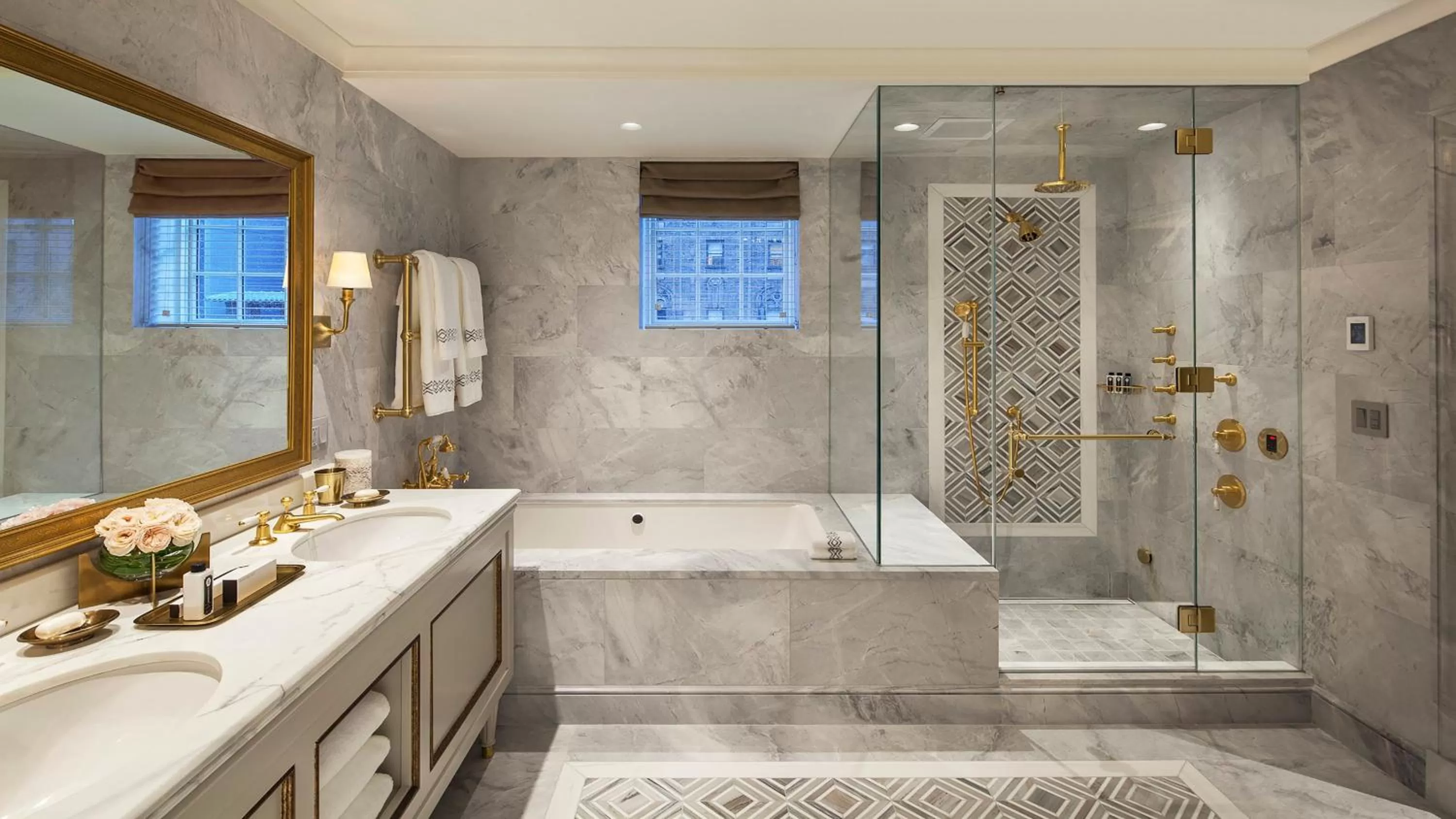 Bathroom in InterContinental New York Barclay Hotel by IHG