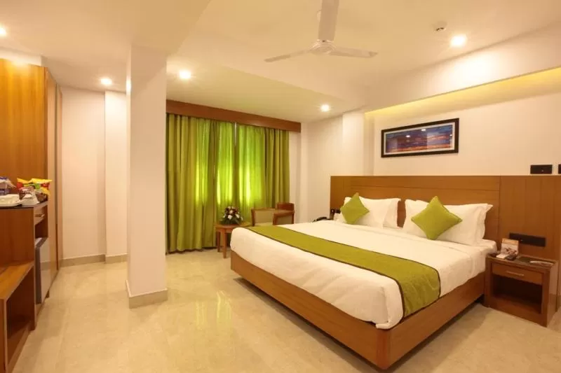 Bed in Hotel Park Residency