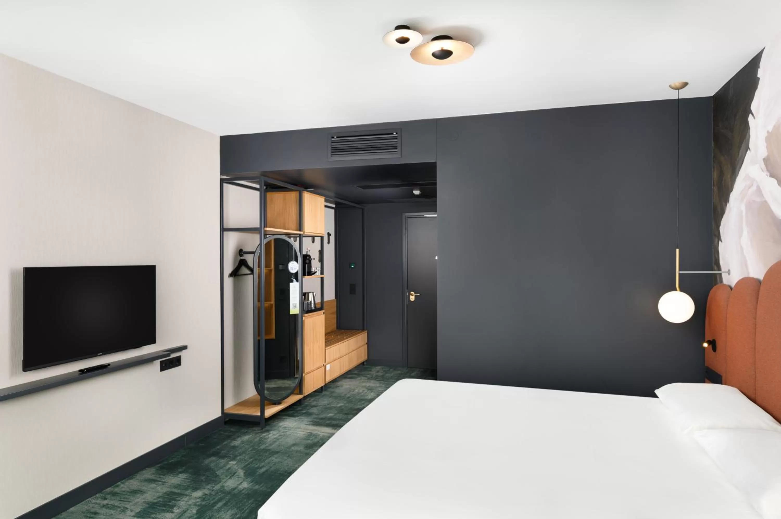 Bed in Mercure Debrecen