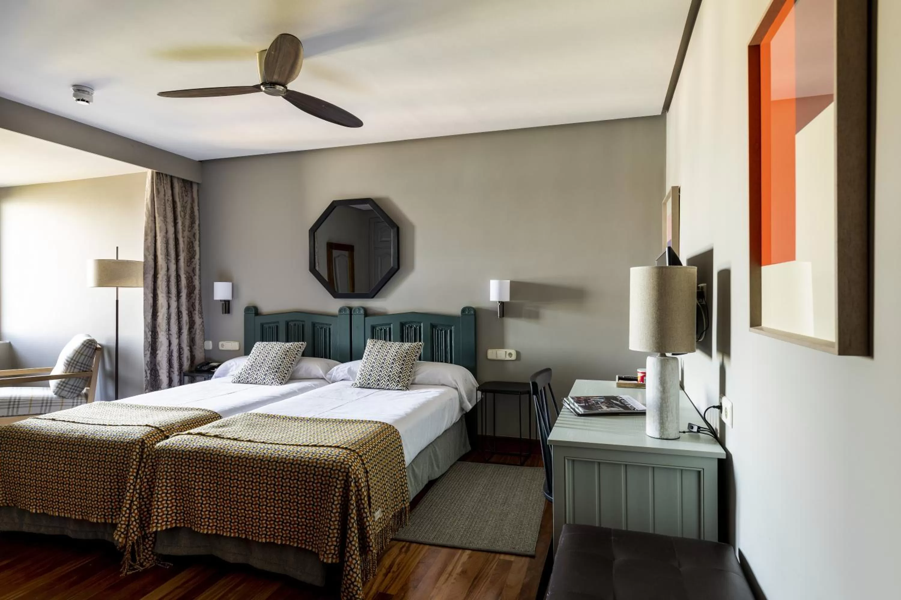 Bedroom, Bed in Parador de Hondarribia