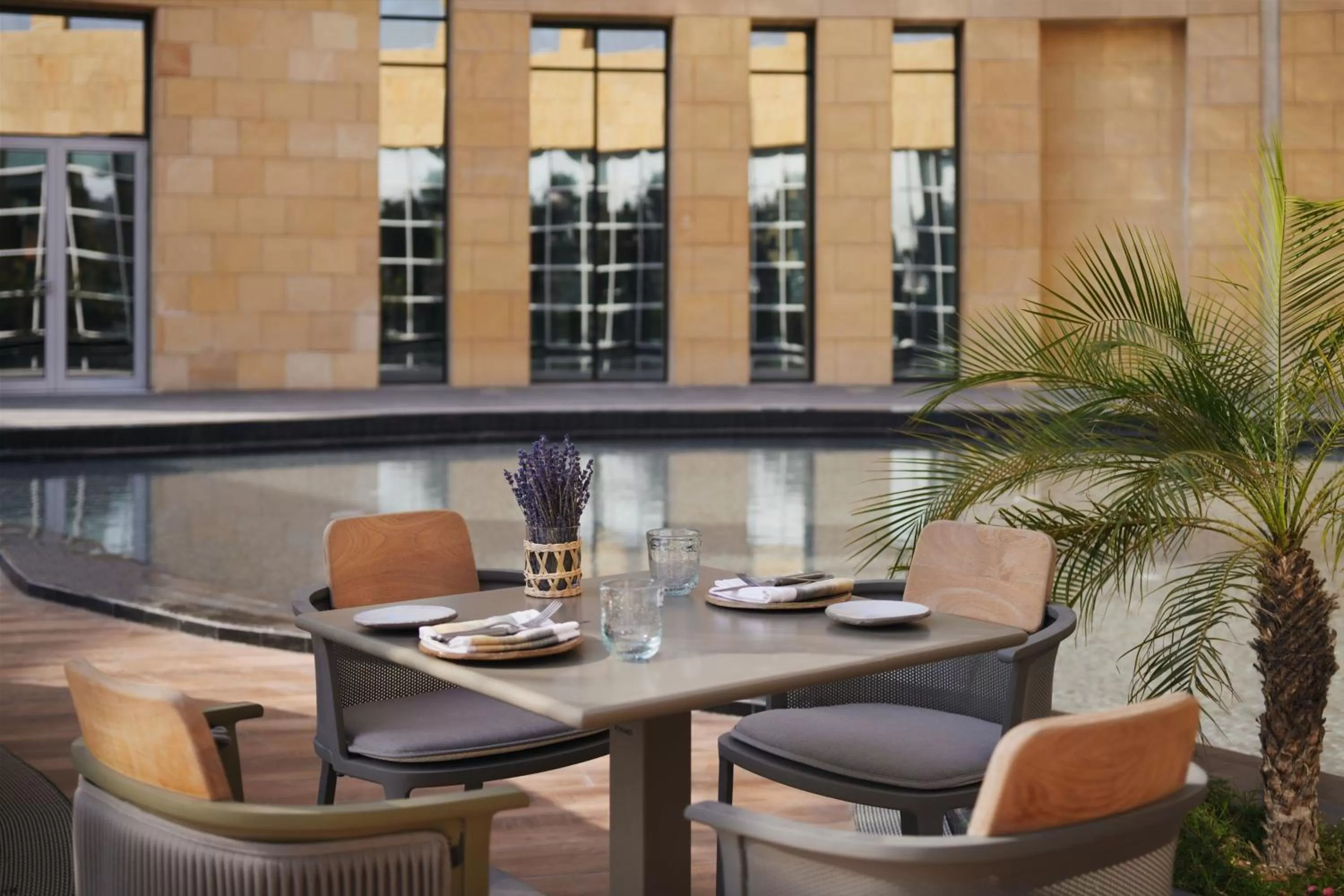 Restaurant/places to eat in JW Marriott Hotel Riyadh