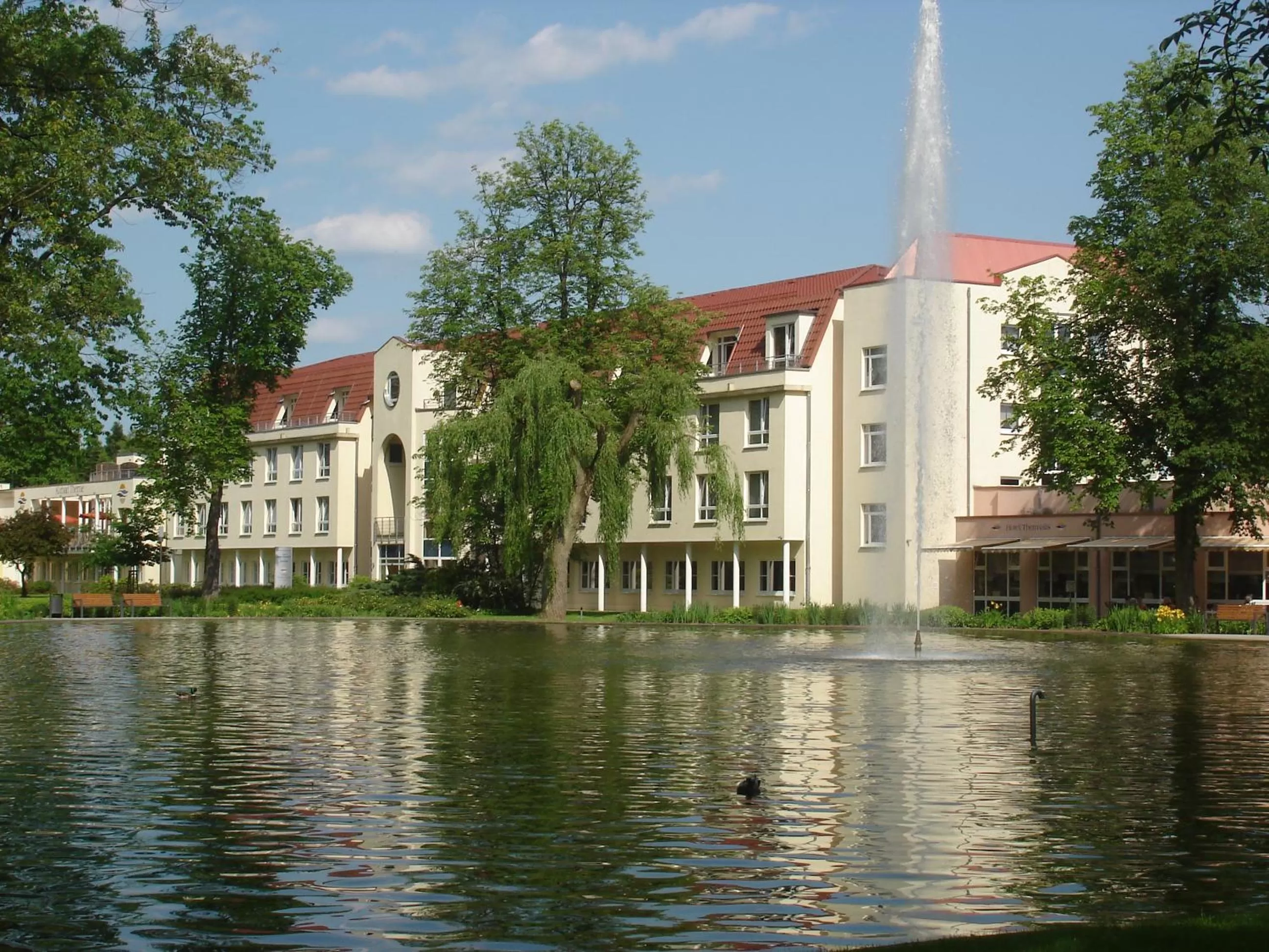 Facade/entrance, Property Building in Thermalis - Das Boardinghouse im Kurpark Bad Hersfeld