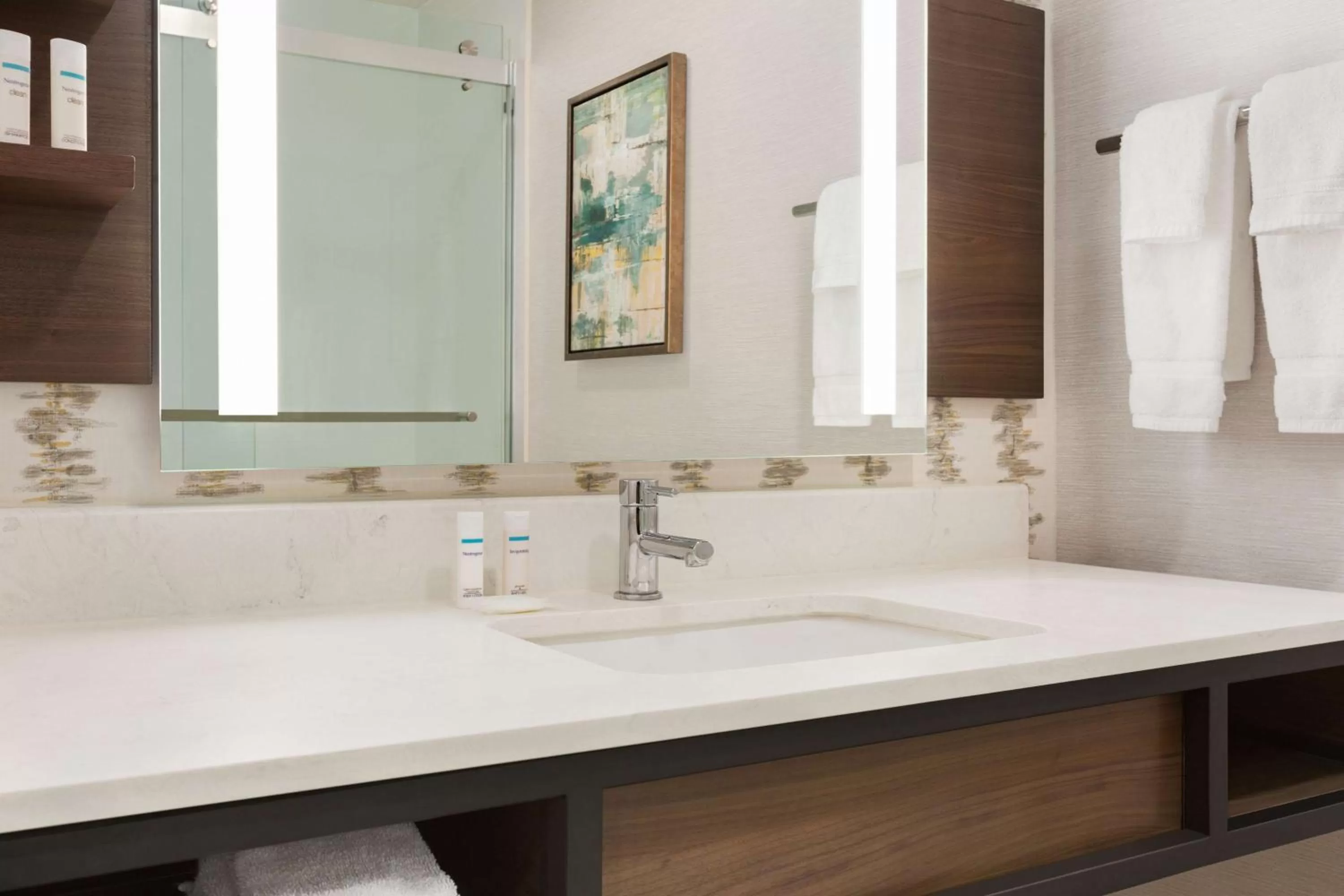 Bathroom in Hilton Garden Inn Houston Energy Corridor