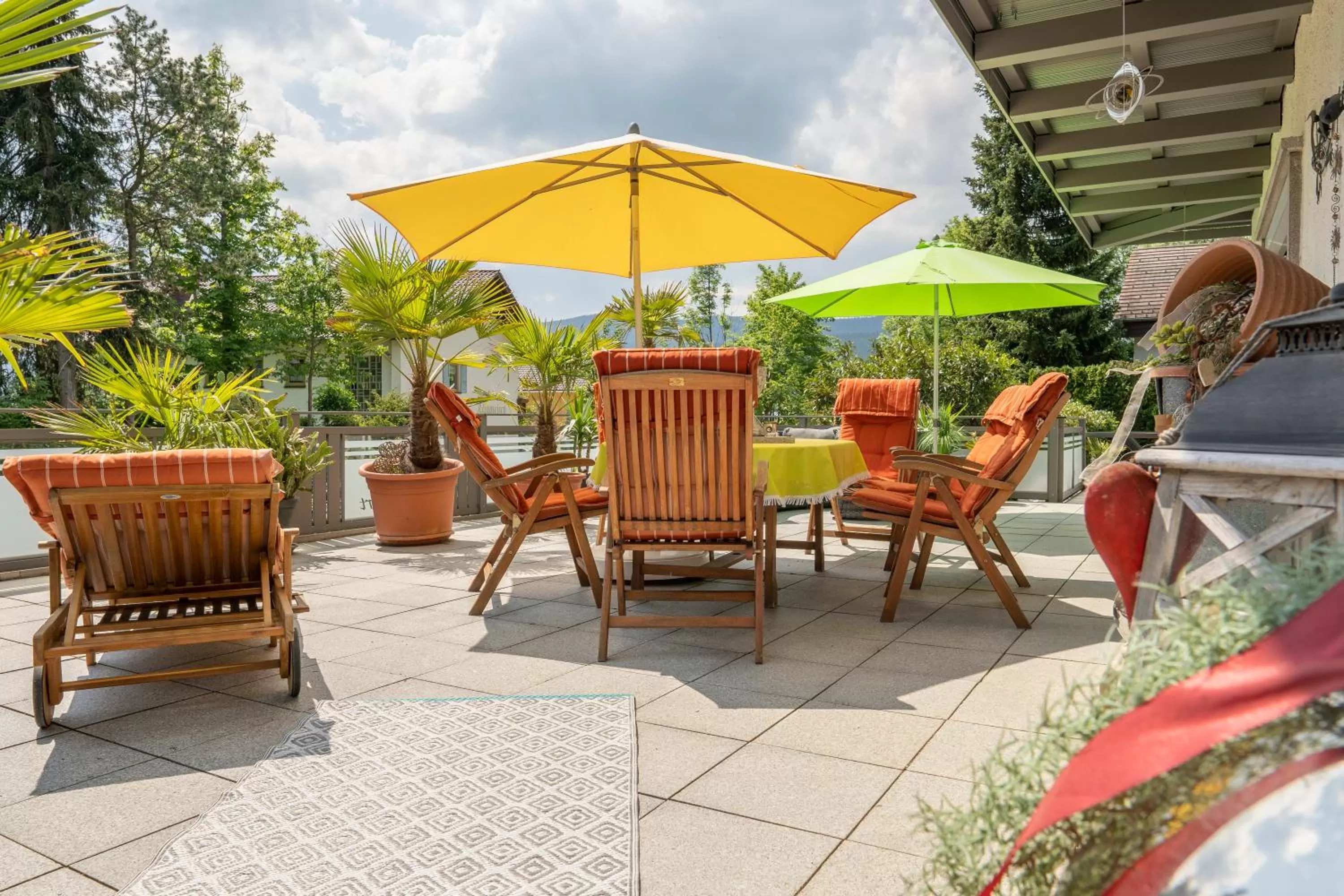 Balcony/Terrace in Wander und Aktiv Hotel Rösslwirt