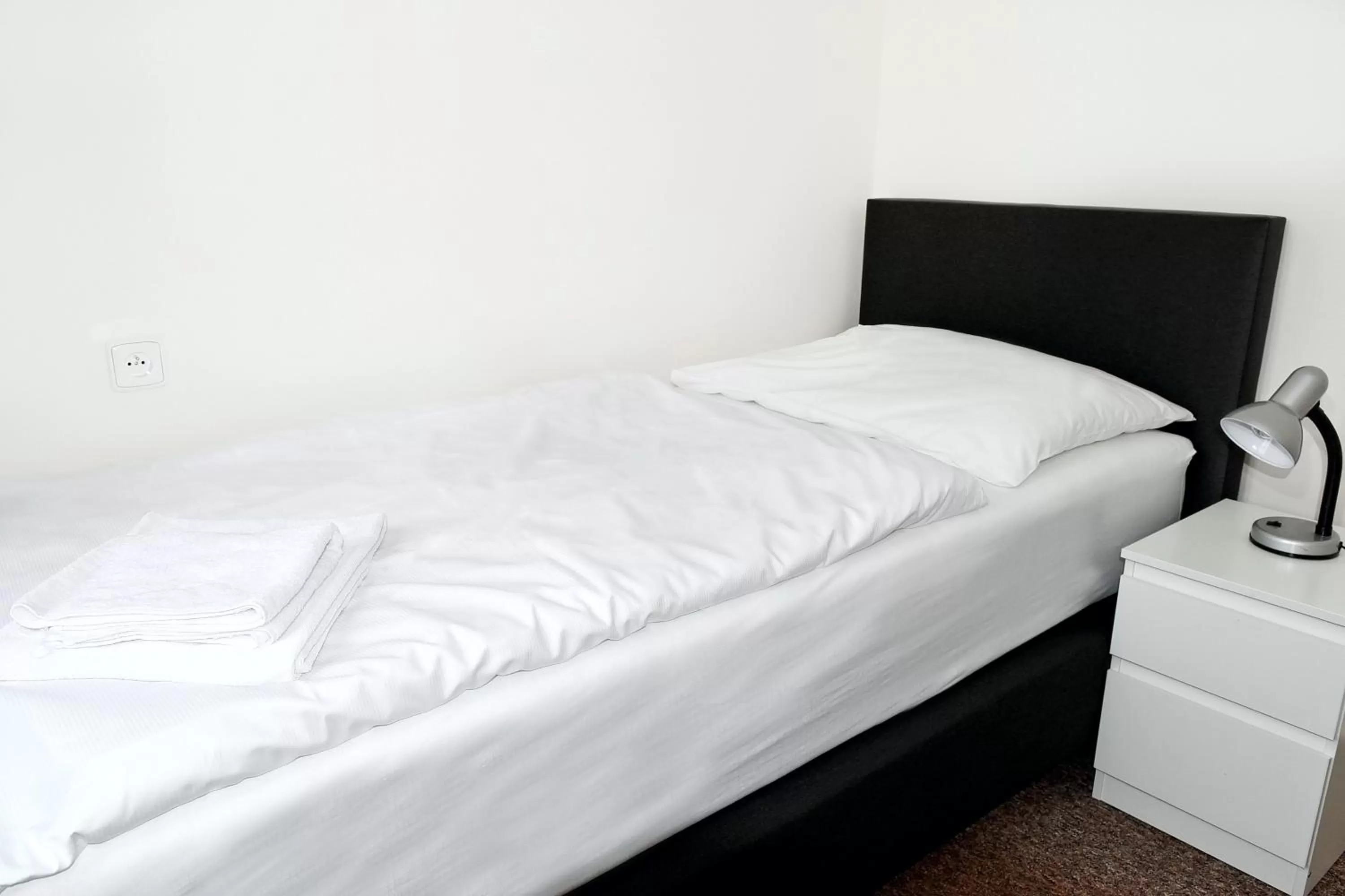 Bed in Hotel Bílý Koníček