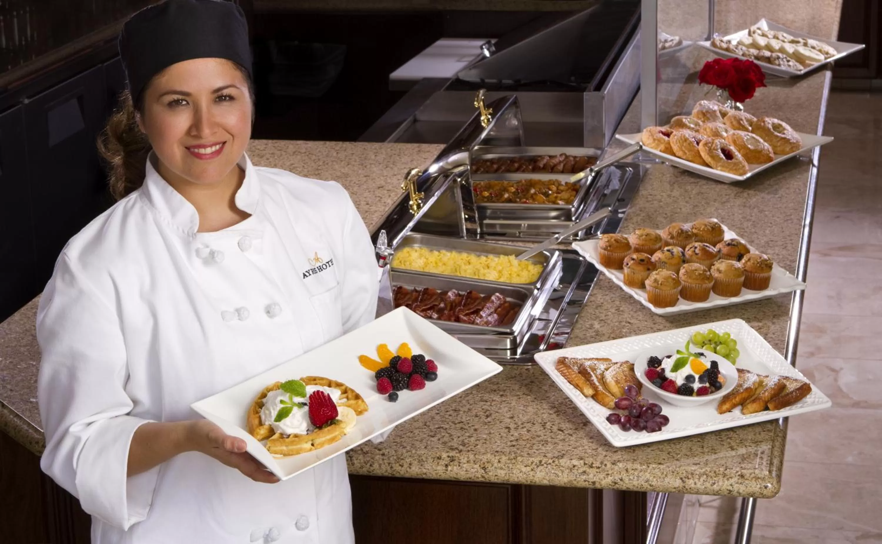 Restaurant/places to eat in Ayres Hotel & Spa Moreno Valley/Riverside