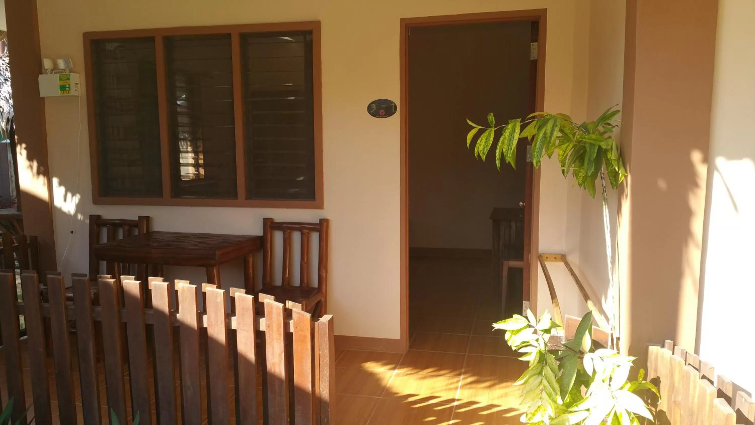 Patio in Rubin Resort