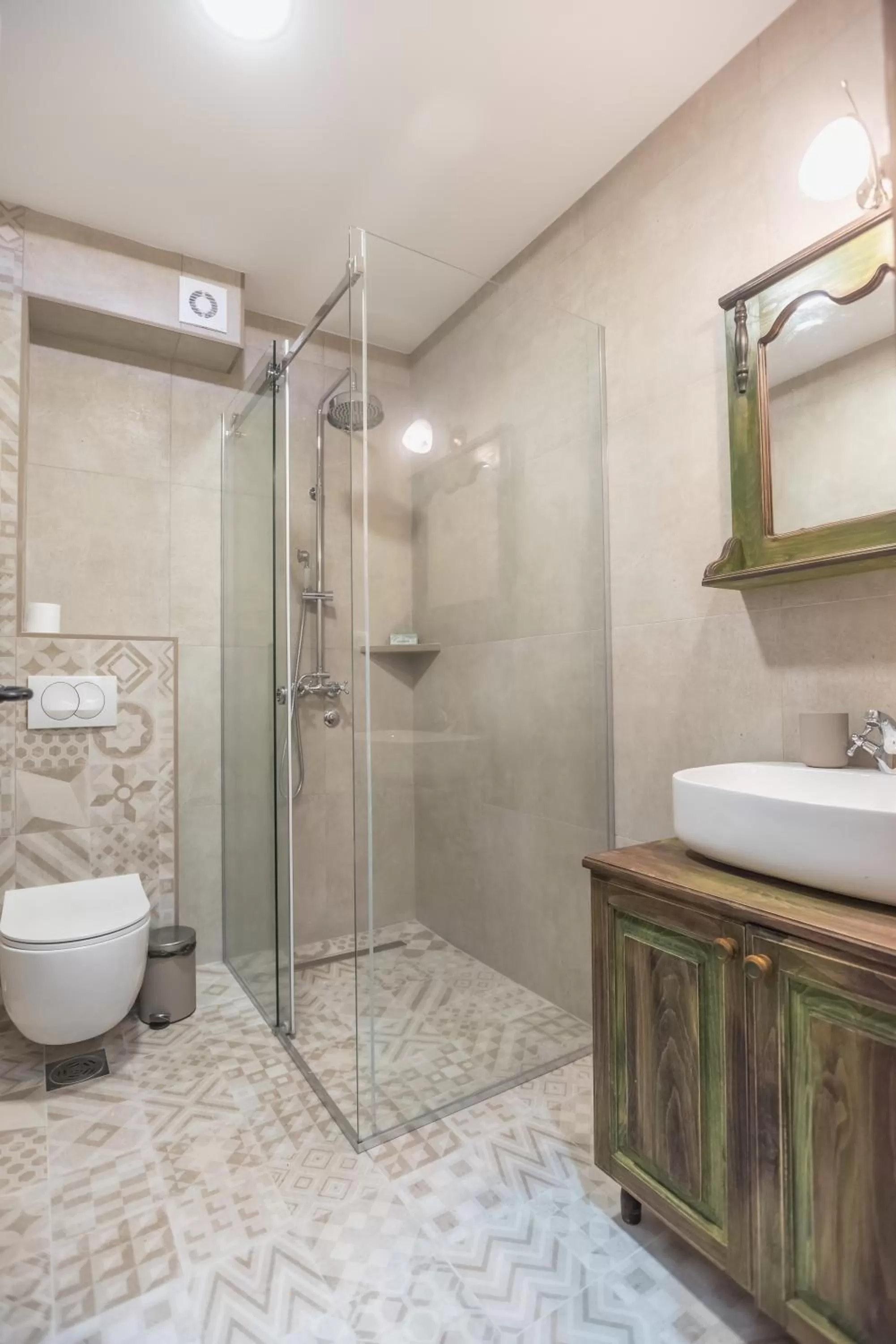 Bathroom in B&B Etno Village Sunčana Reka