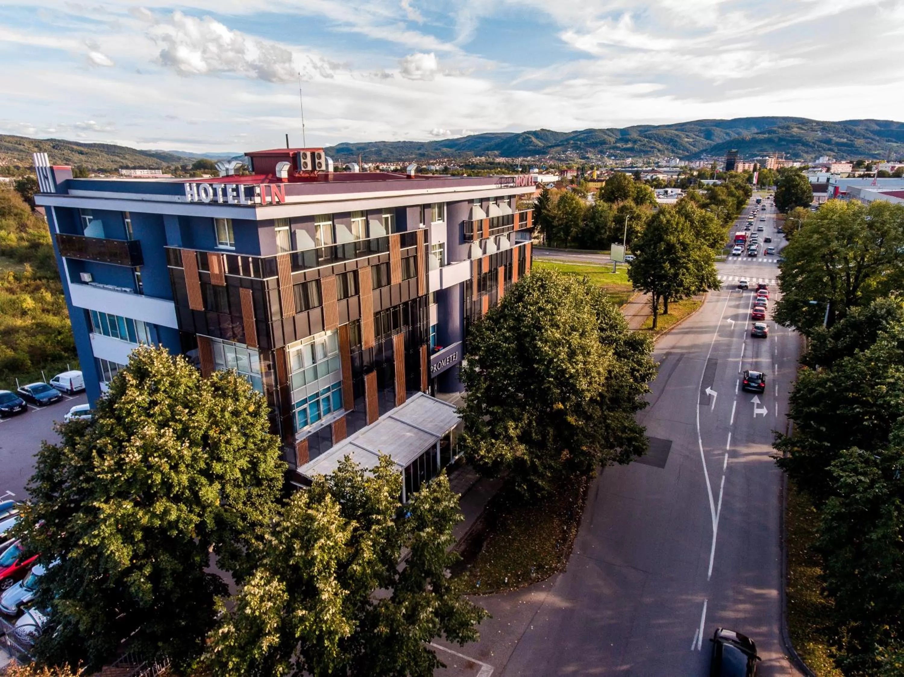 Property building in Hotel IN