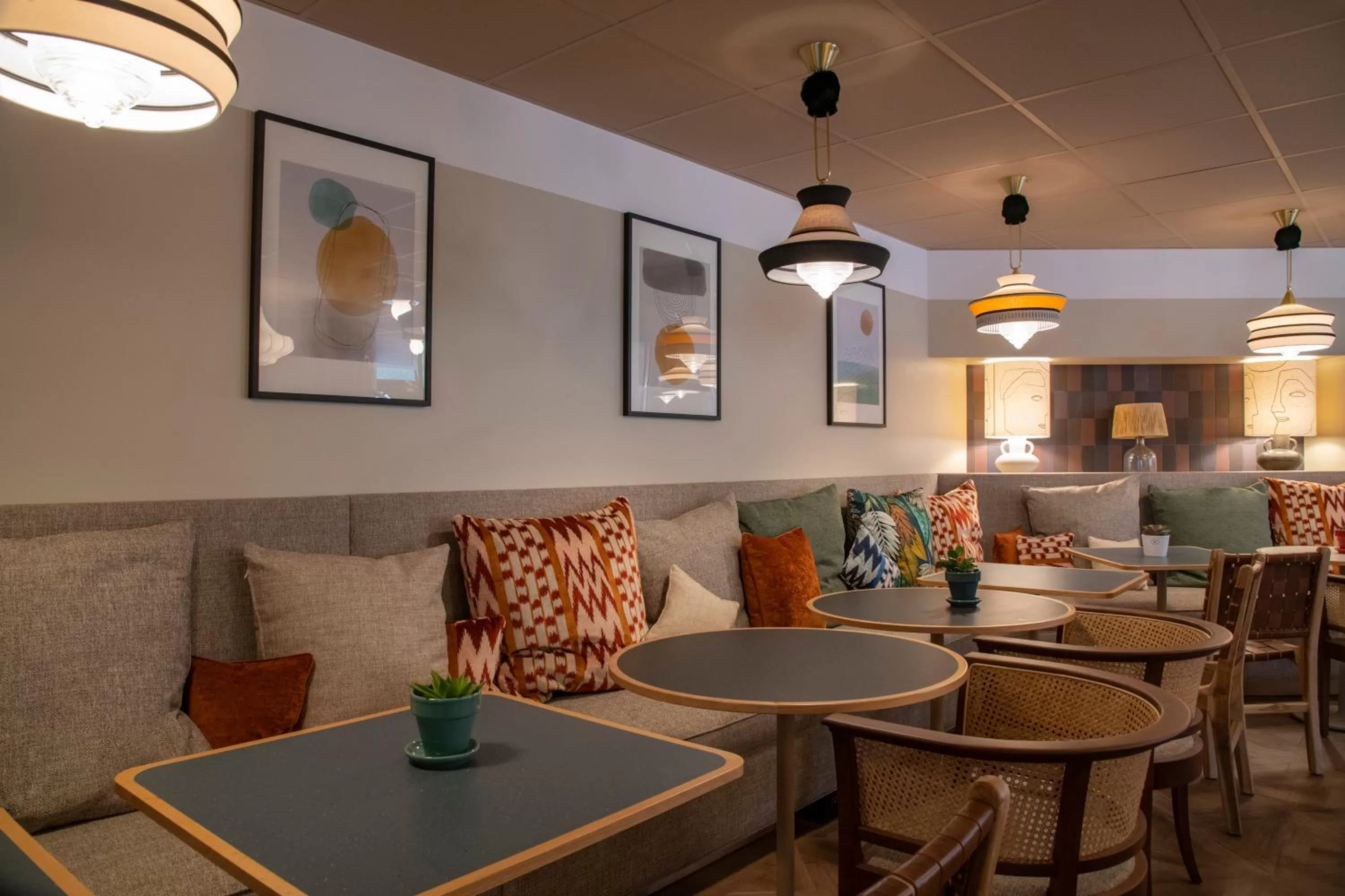 Living room in Novotel Suites Nice Airport