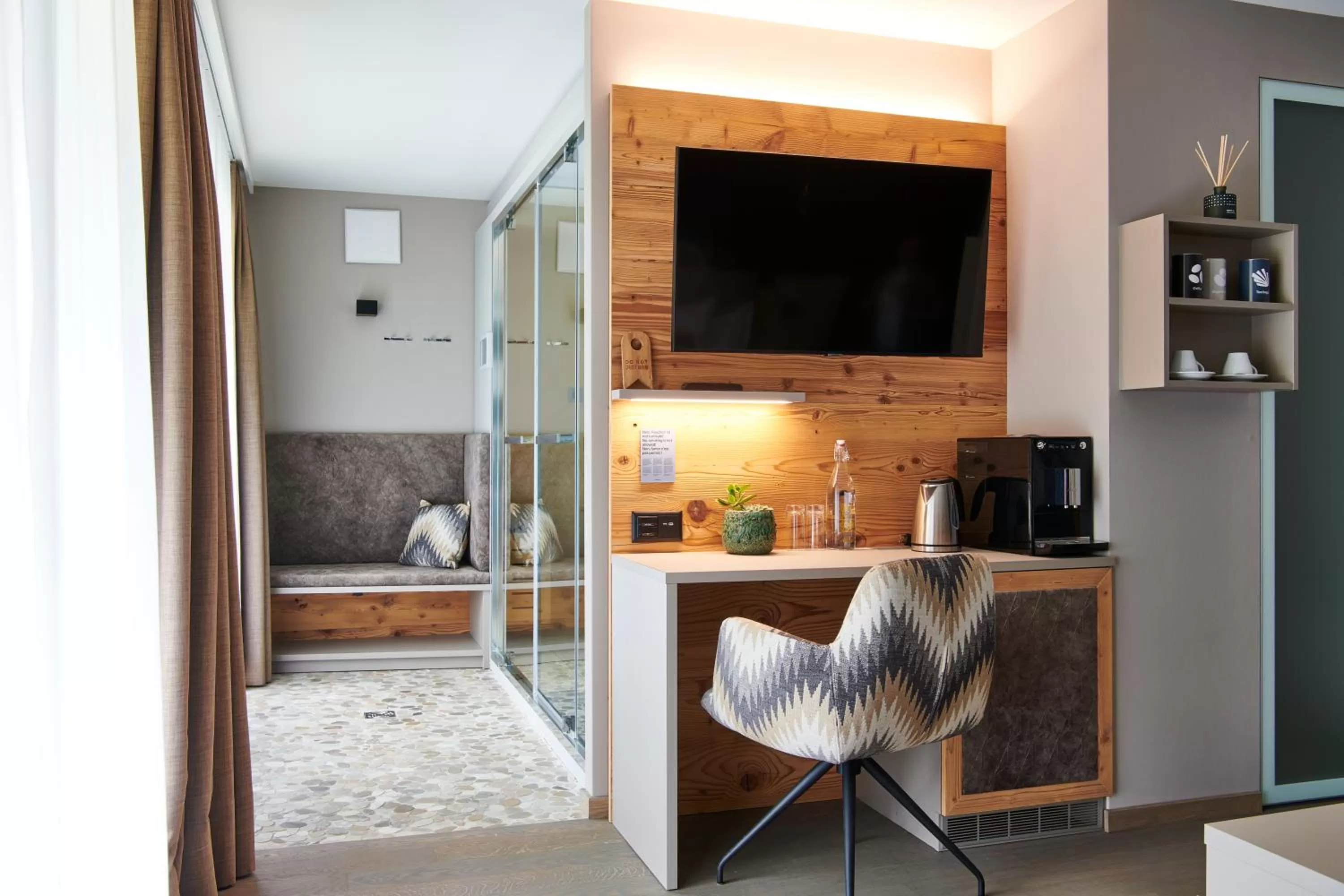 Sauna in Matthiol Boutique Hotel