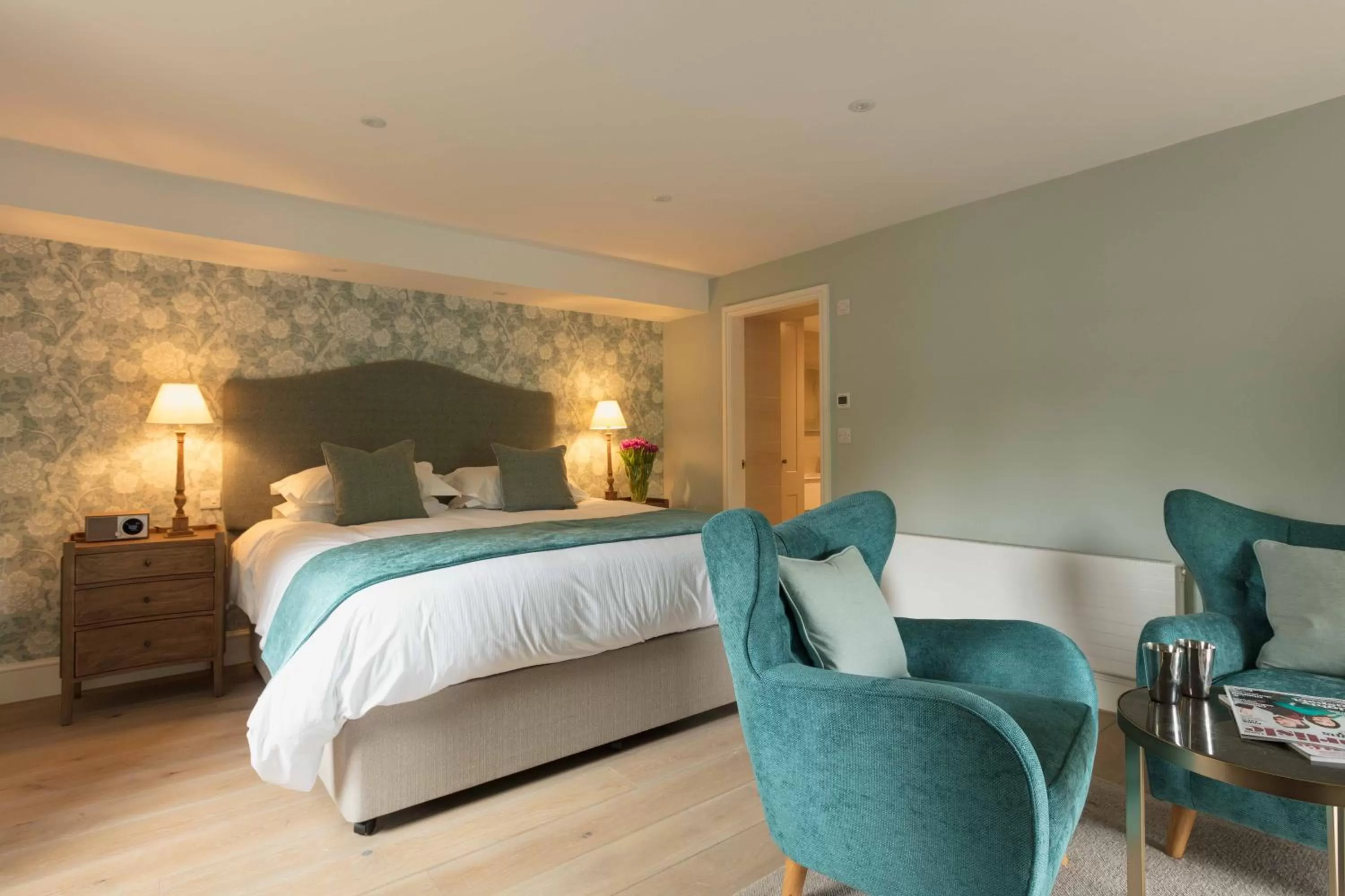 Bedroom, Bed in Farlam Hall Hotel & Restaurant