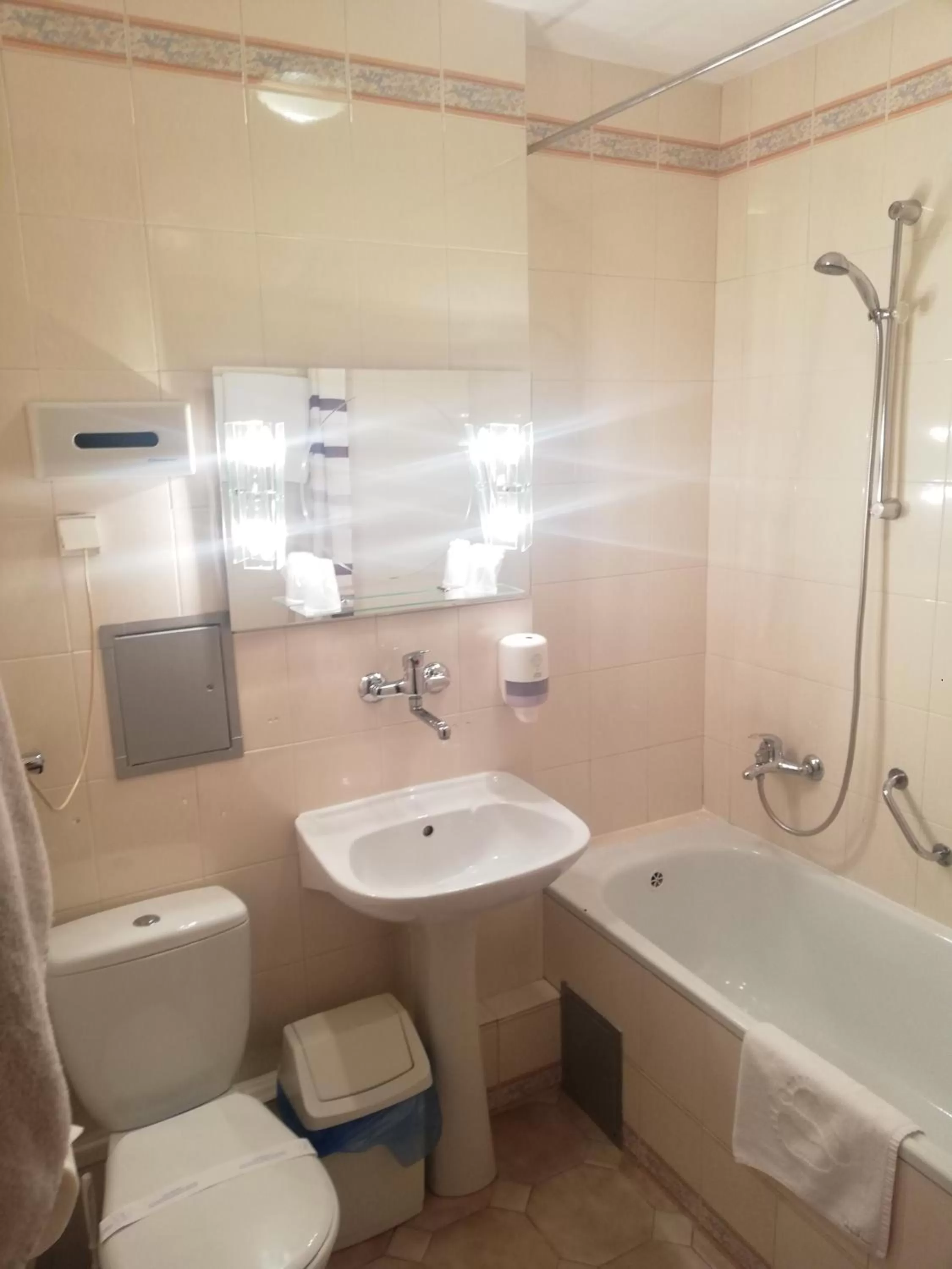 Bathroom in Hotel Gromada Łomża