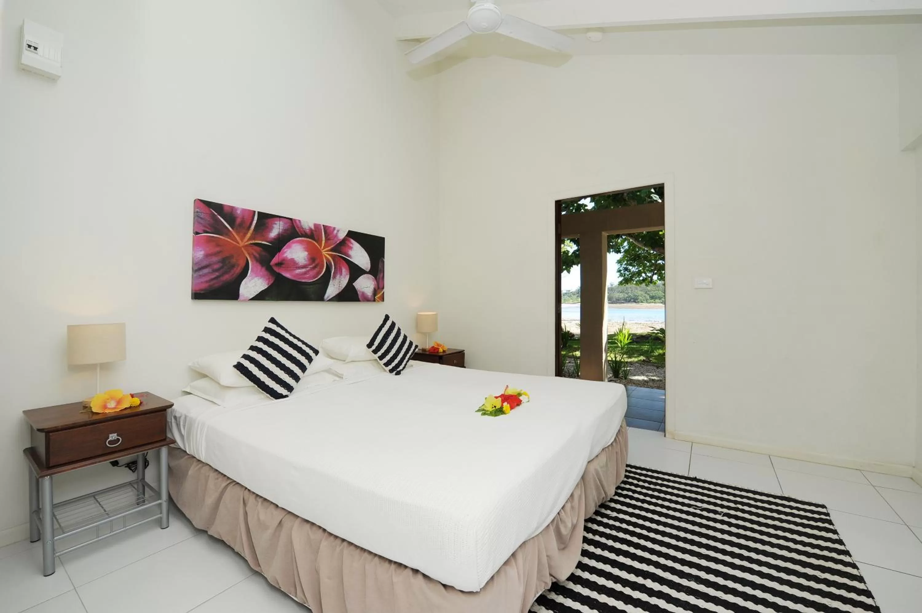 Bed in Erakor Island Resort & Spa