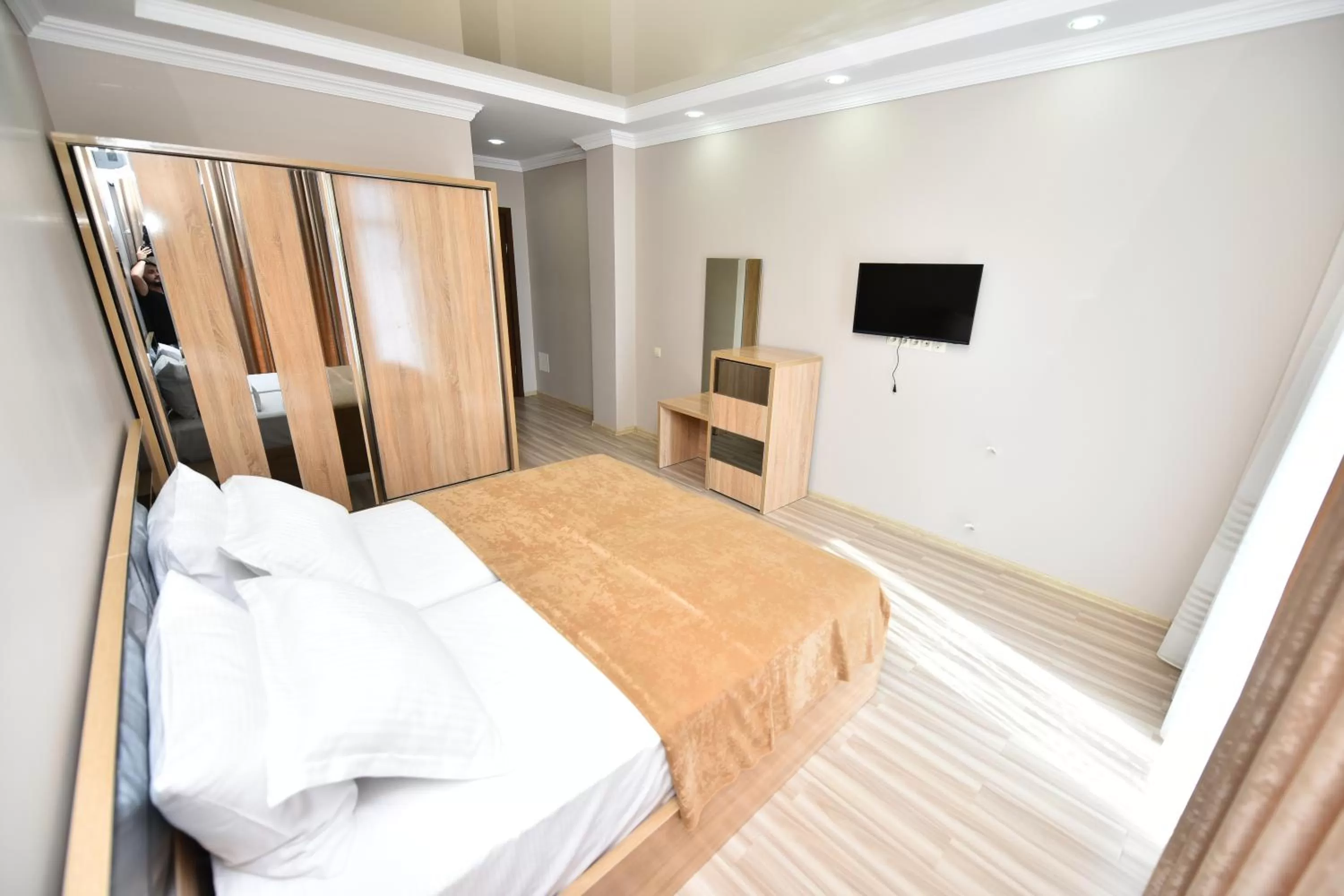 Bed in Hotel Skyline Batumi