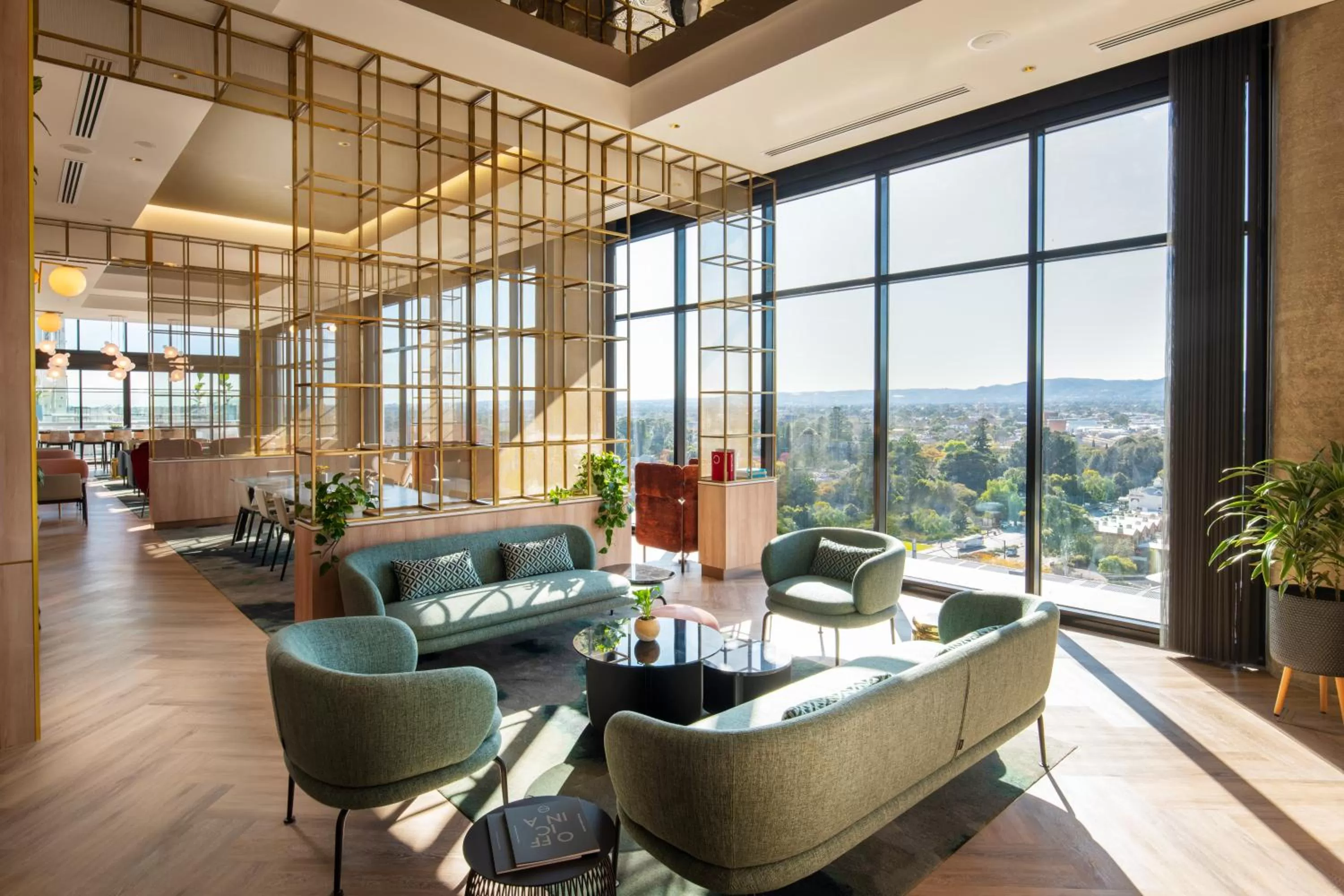 Lobby or reception in Crowne Plaza Adelaide by IHG