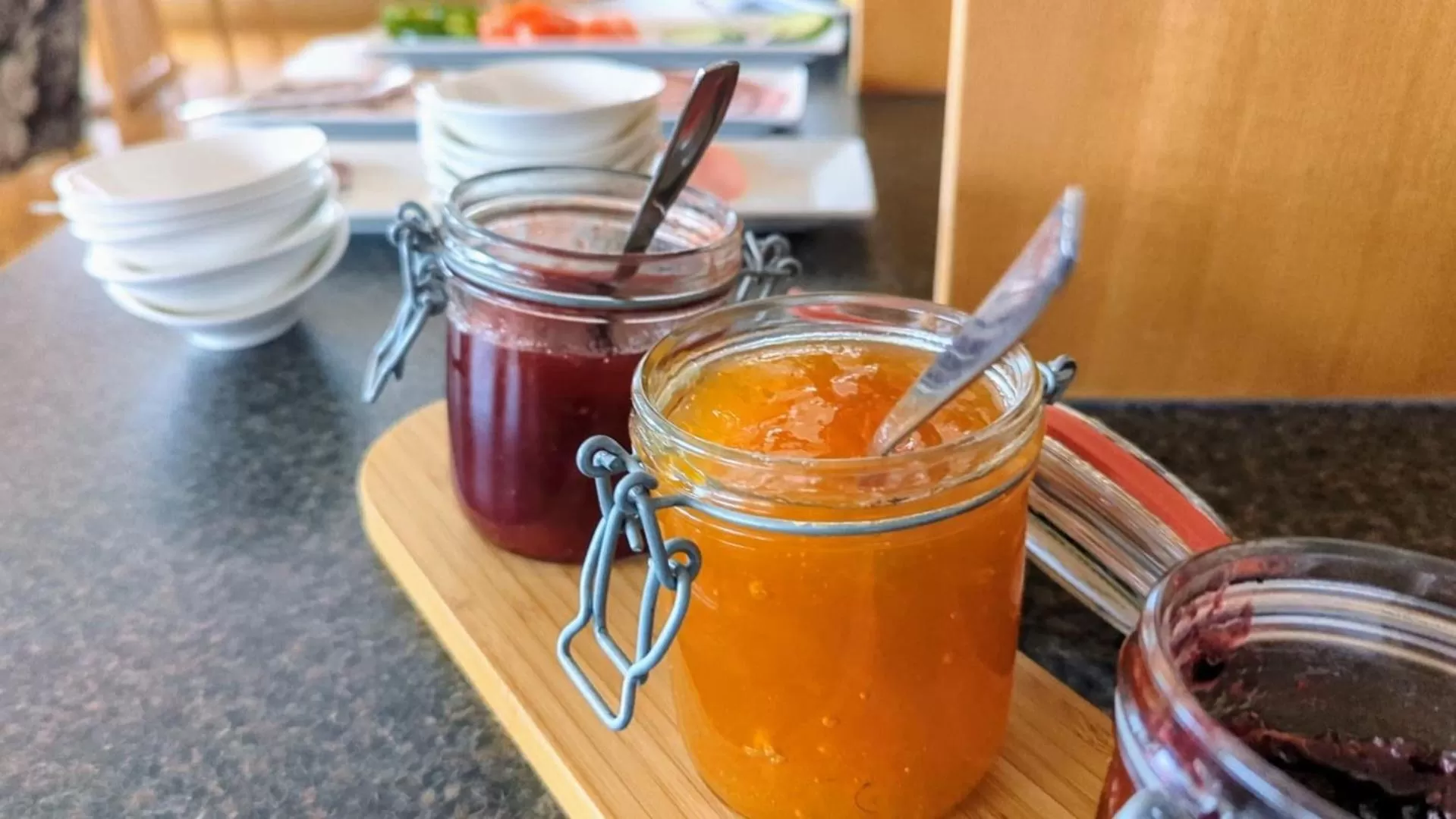 Breakfast in Hotel Heilbrunnen