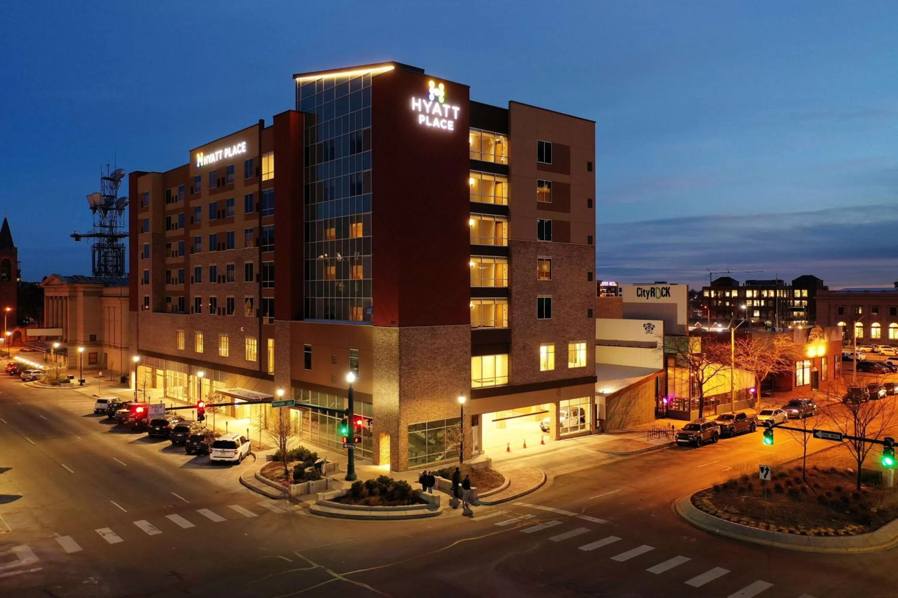 Property building in Hyatt Place Colorado Springs Downtown