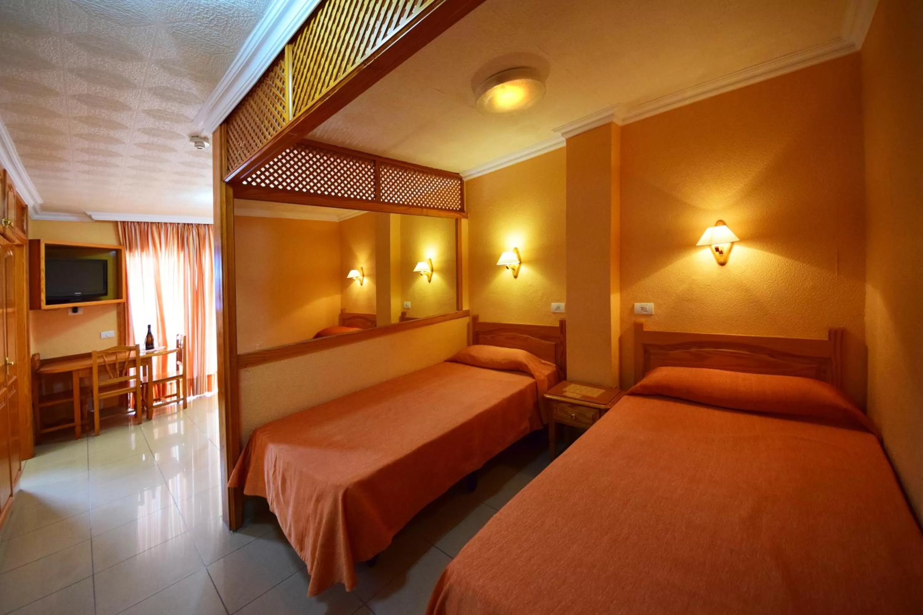 Bed in Skyview Hotel Tenerife