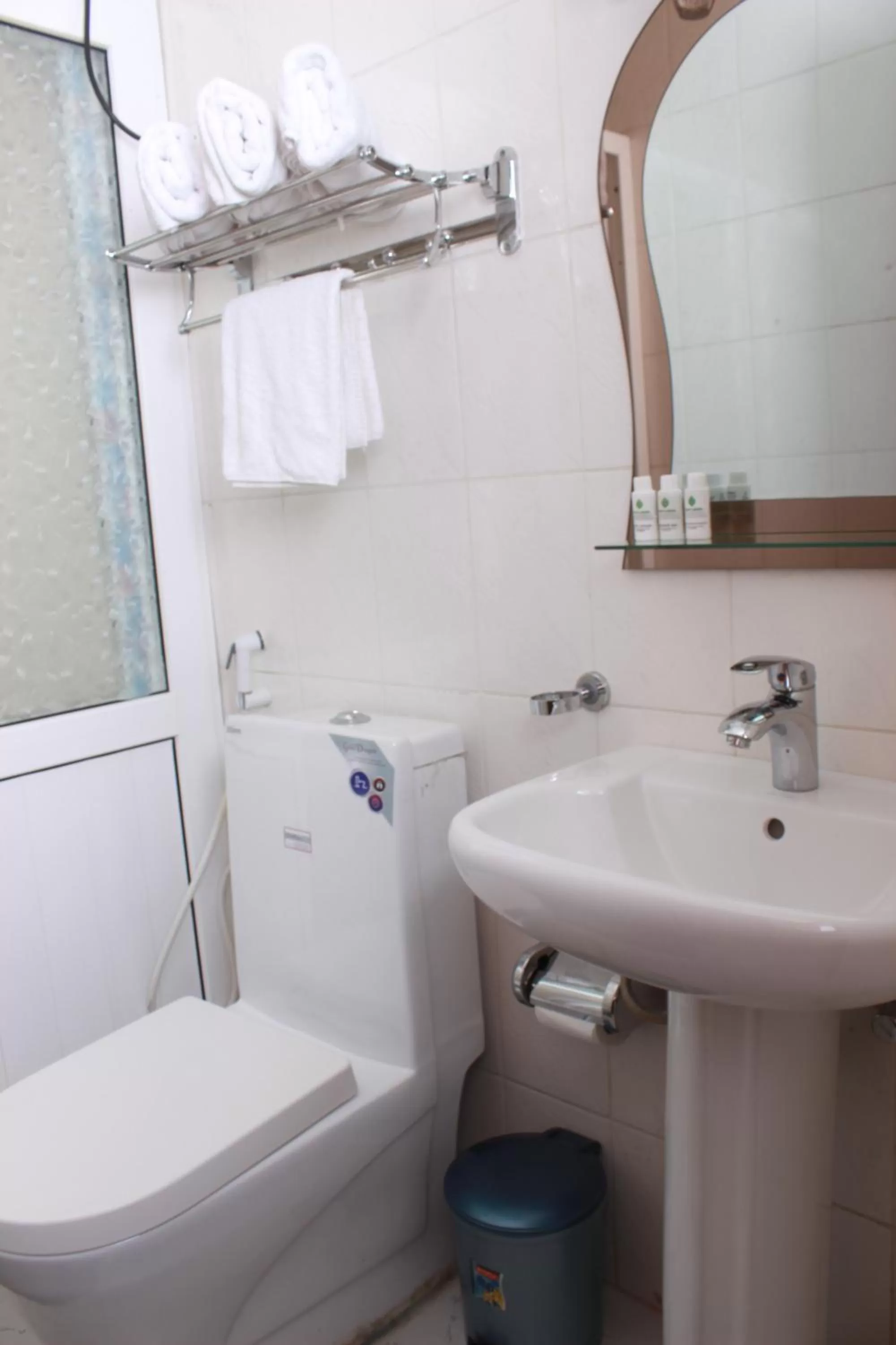 Shower in Hotel Lobelia