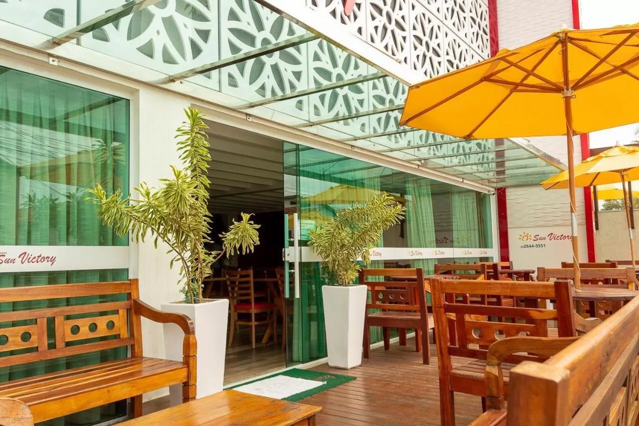Patio in Pousada SUN Victory