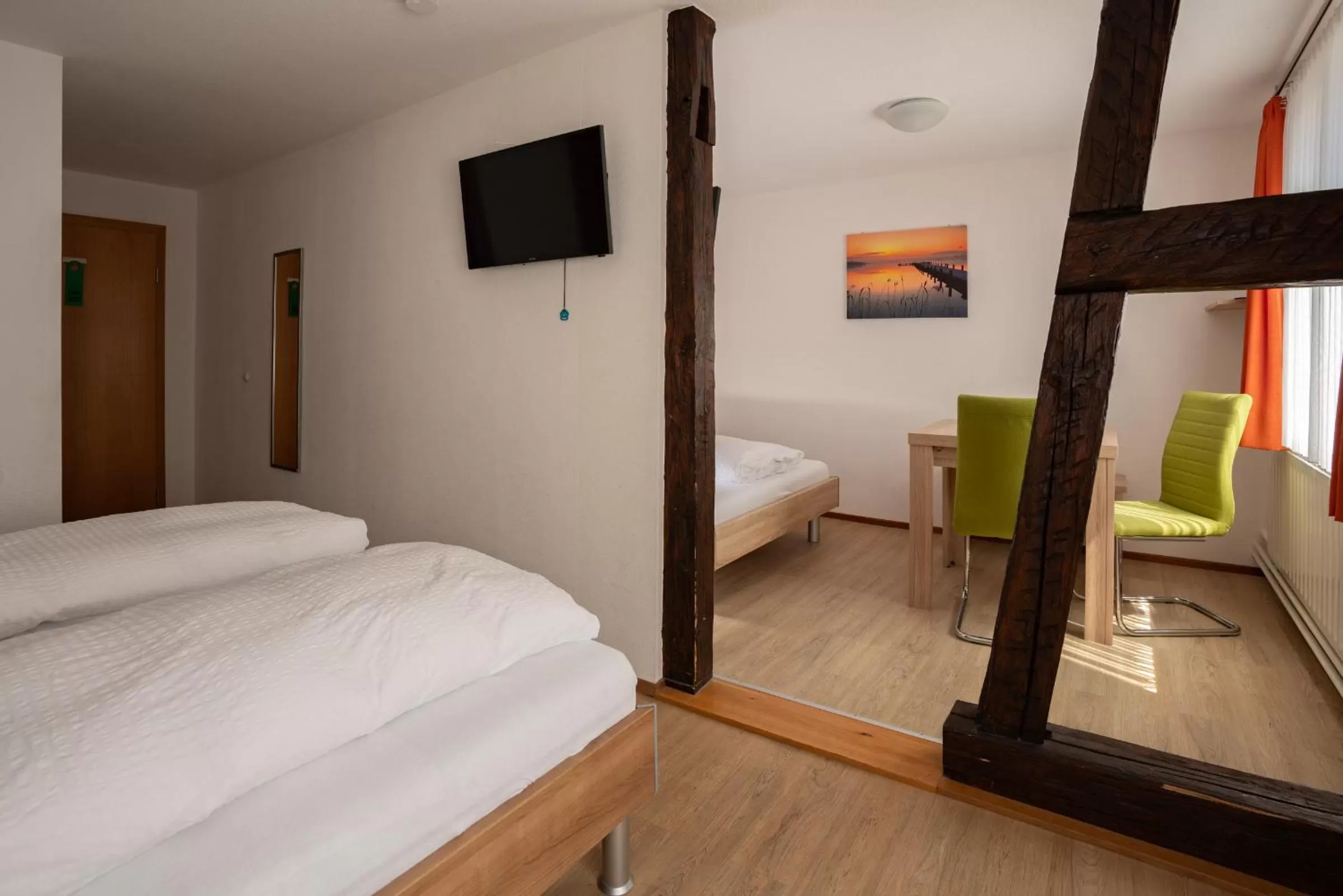 Bed in Gasthof Hosbein